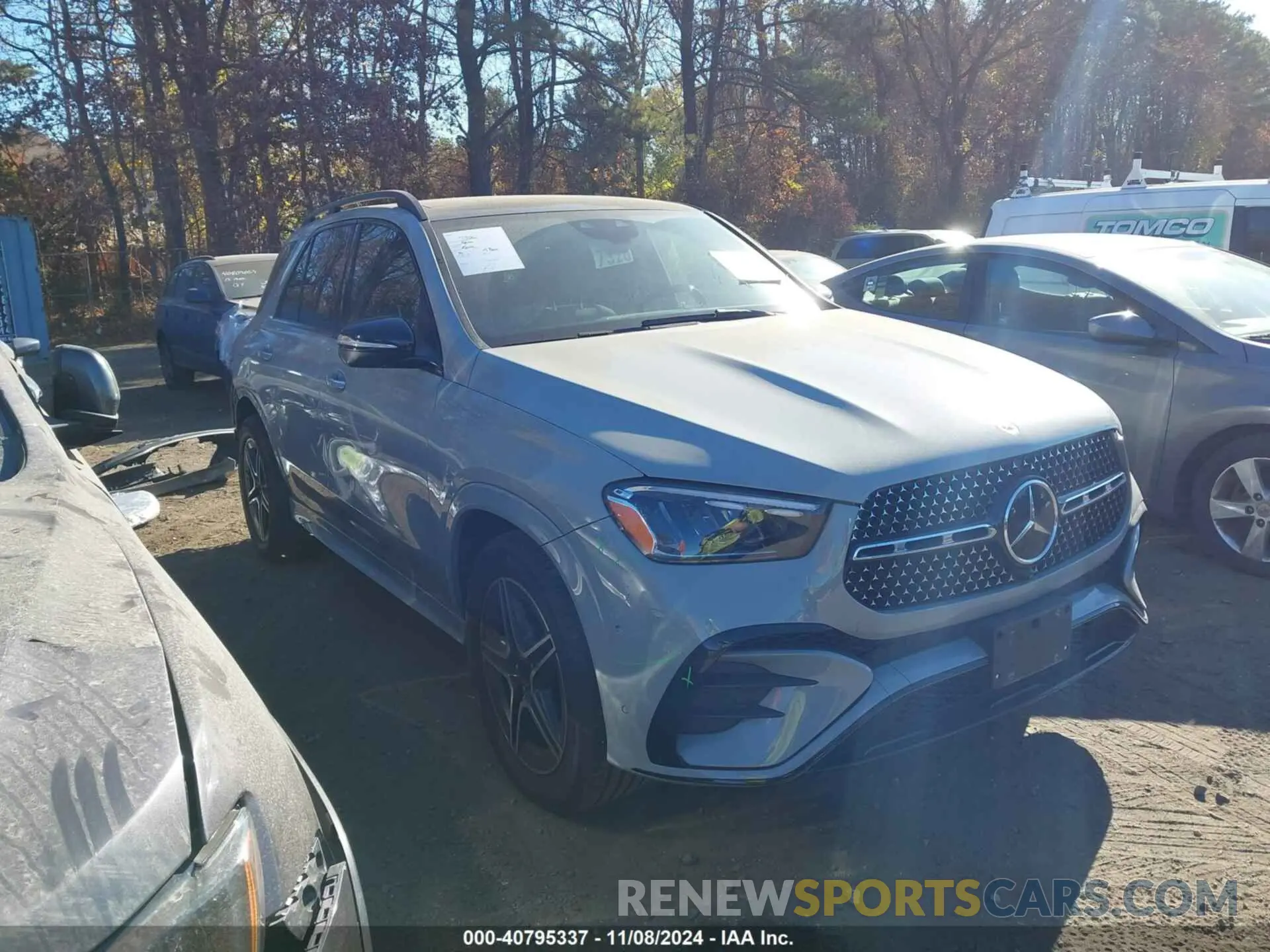 1 Photograph of a damaged car 4JGFB4FB7RA988367 MERCEDES-BENZ GLE 350 2024