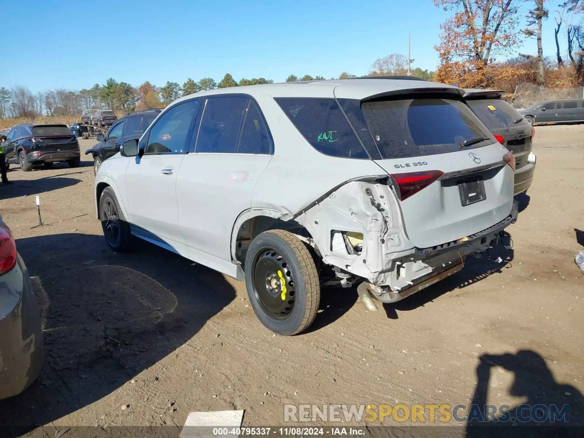 3 Photograph of a damaged car 4JGFB4FB7RA988367 MERCEDES-BENZ GLE 350 2024