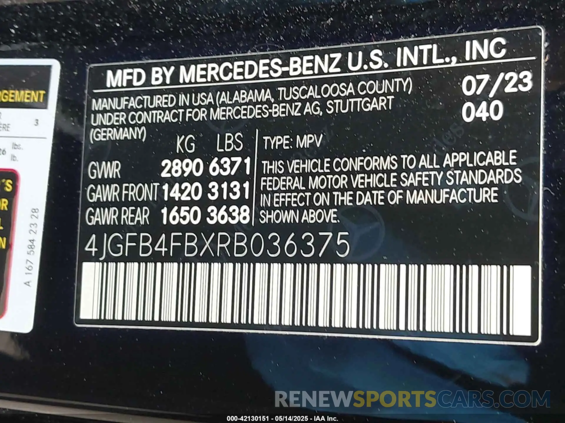 9 Photograph of a damaged car 4JGFB4FBXRB036375 MERCEDES-BENZ GLE 350 2024
