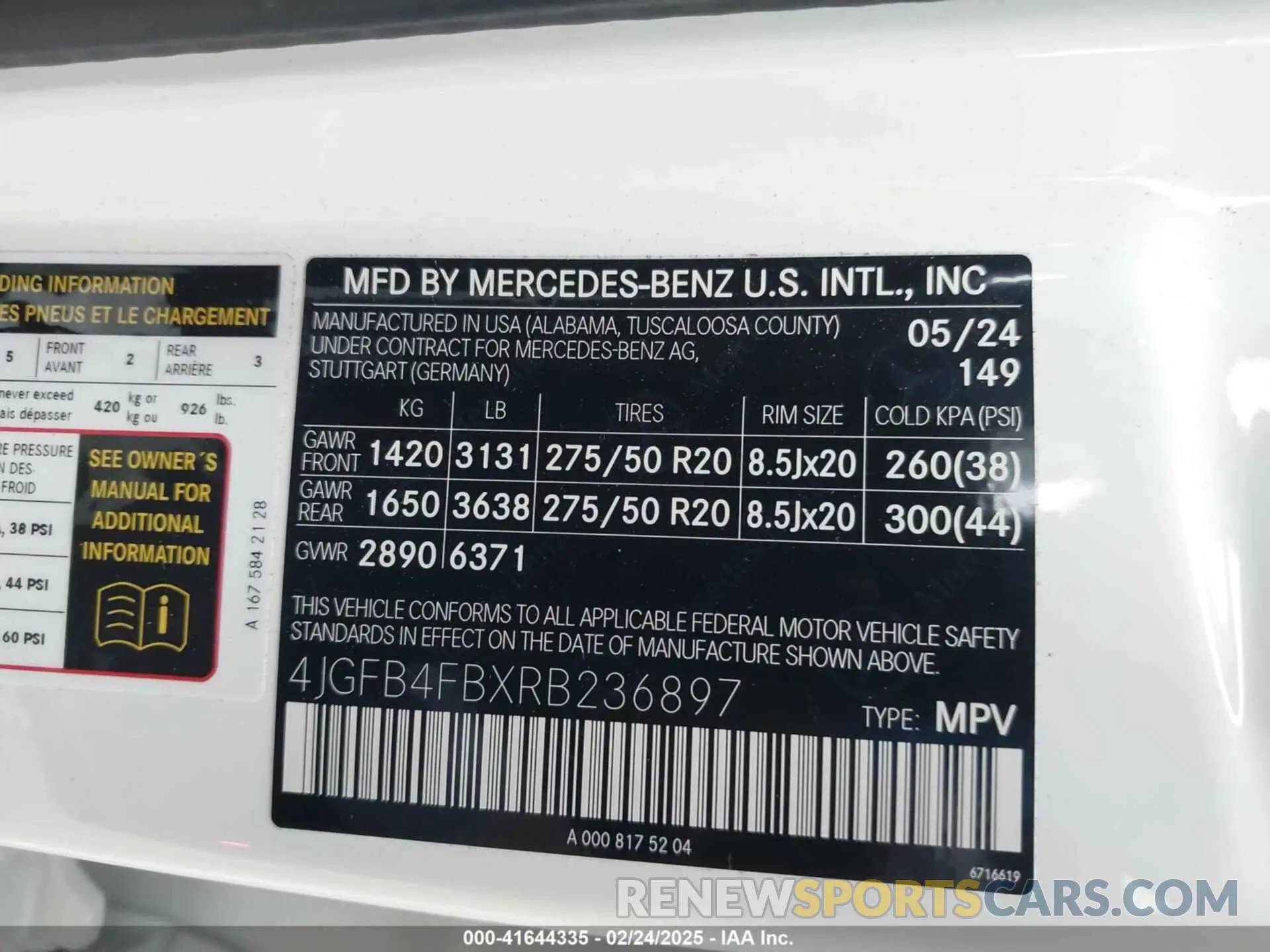 9 Photograph of a damaged car 4JGFB4FBXRB236897 MERCEDES-BENZ GLE 350 2024