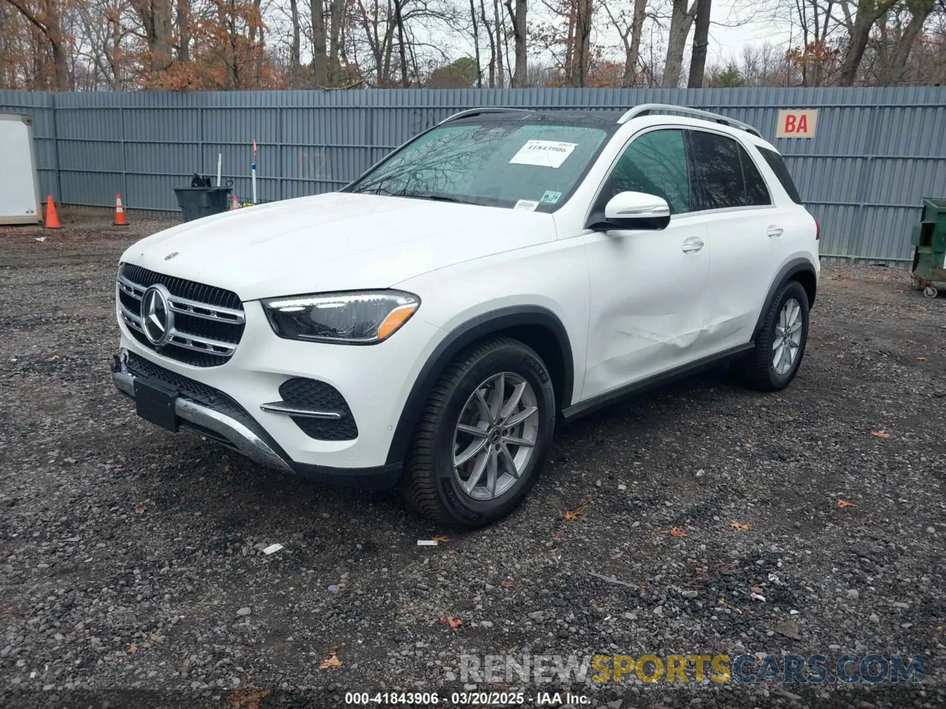 2 Photograph of a damaged car 4JGFB4FB1SB276100 MERCEDES-BENZ GLE 350 2025