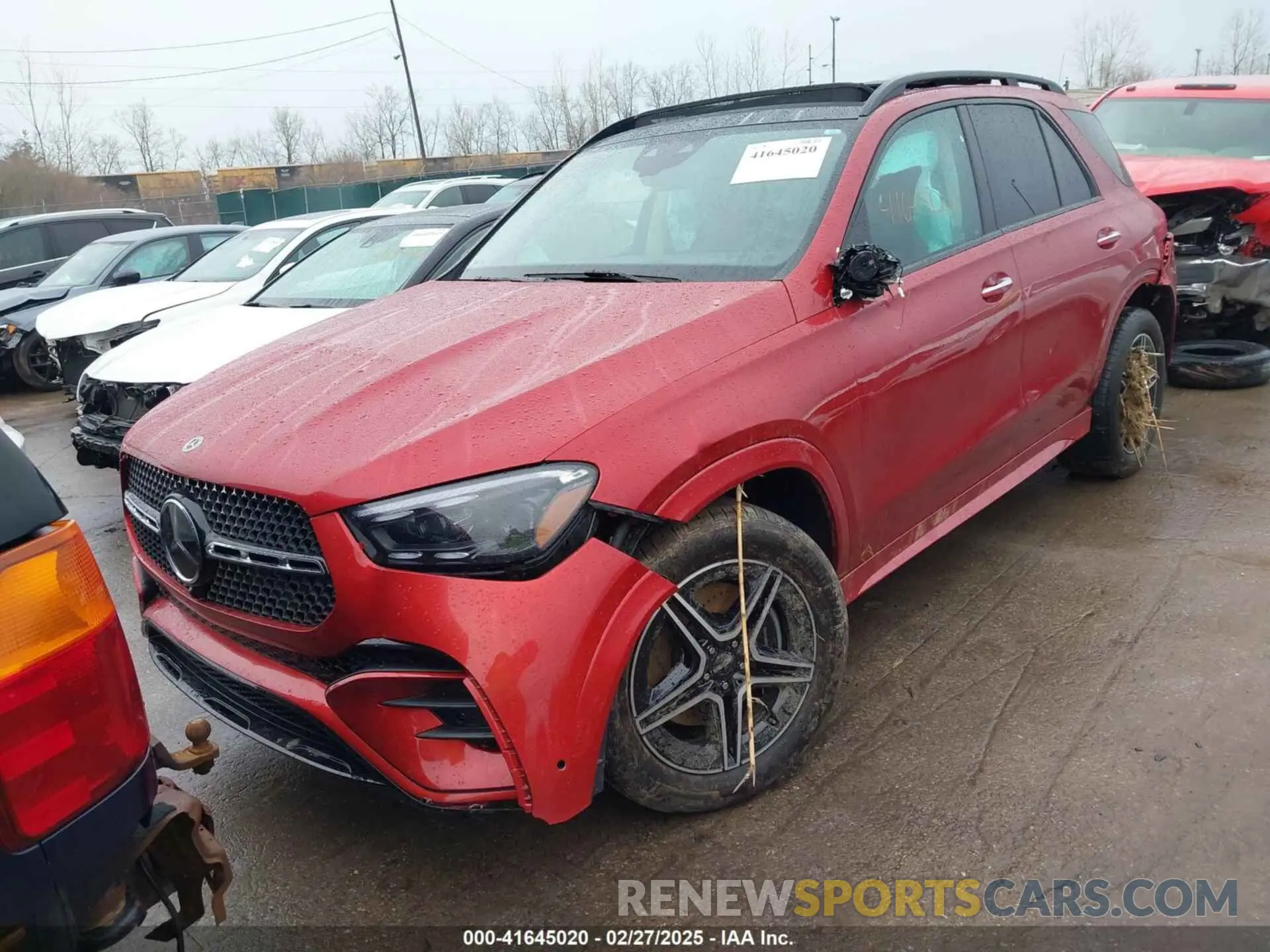12 Photograph of a damaged car 4JGFB4FE2SB294017 MERCEDES-BENZ GLE 350 2025