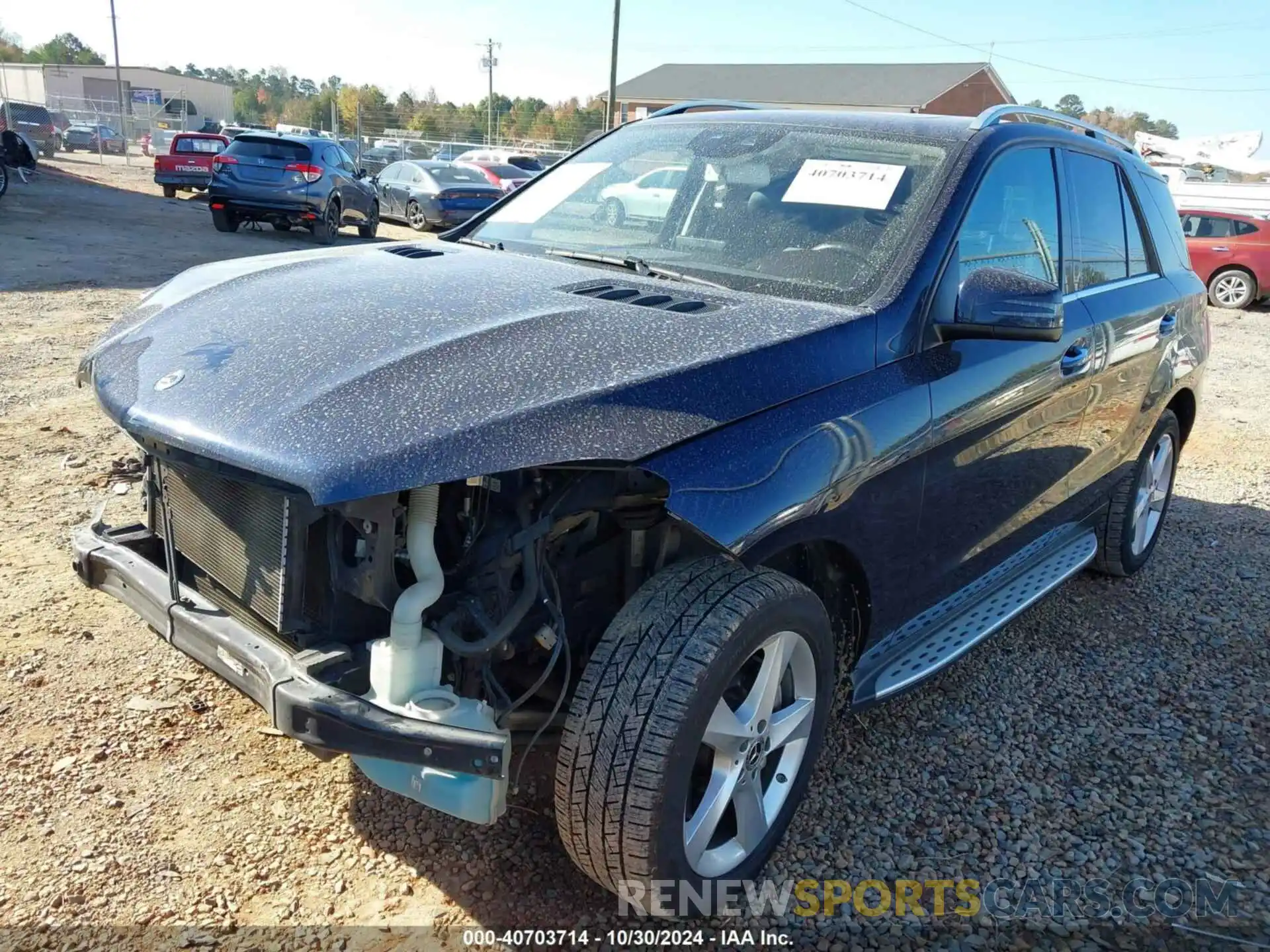 2 Photograph of a damaged car 4JGDA5GB3KB206838 MERCEDES-BENZ GLE 400 2019