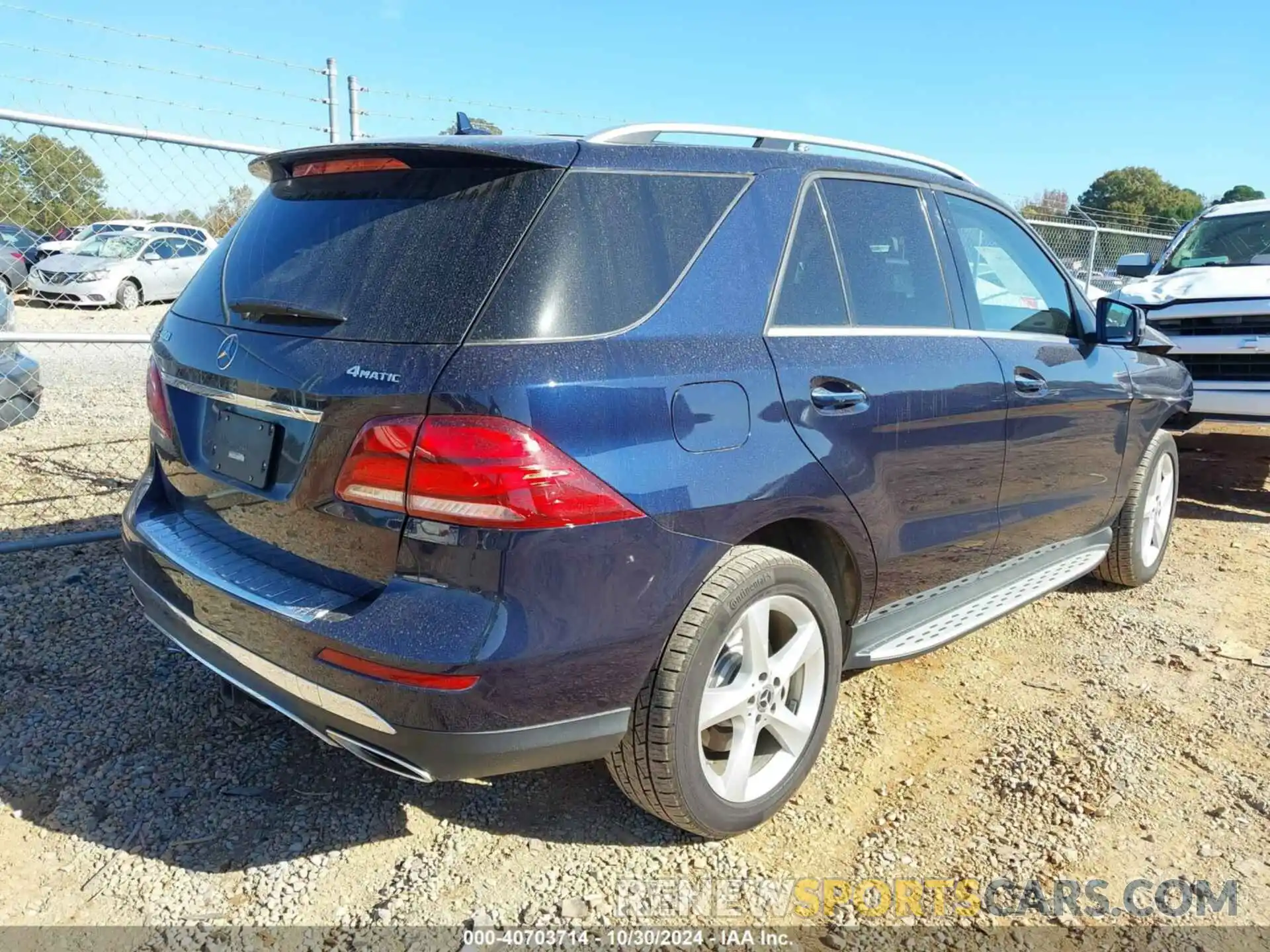 4 Photograph of a damaged car 4JGDA5GB3KB206838 MERCEDES-BENZ GLE 400 2019