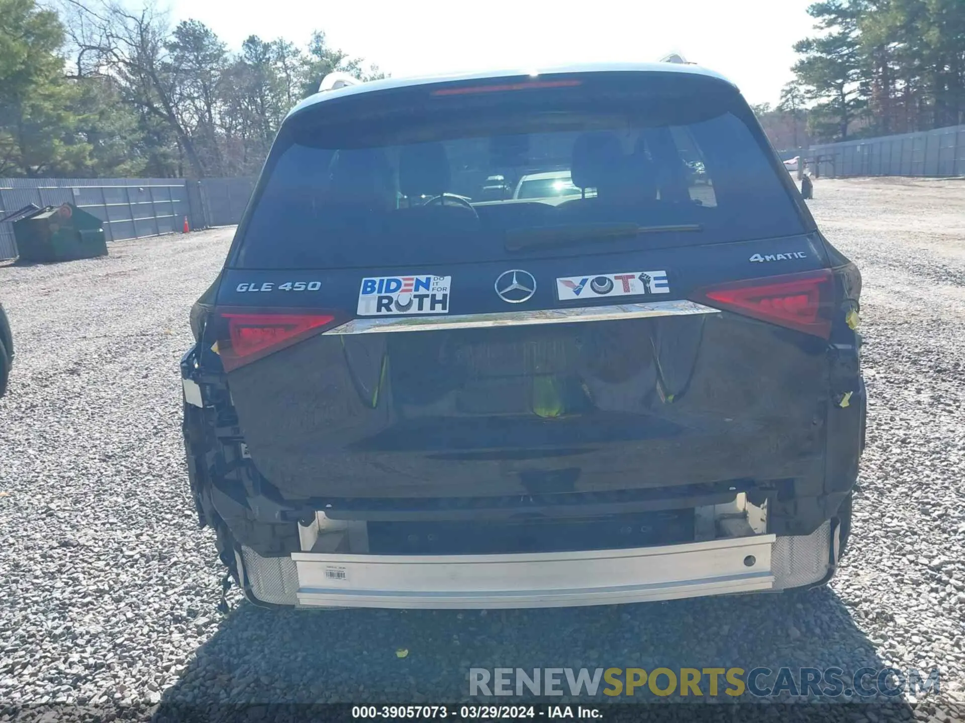 16 Photograph of a damaged car 4JGFB5KB5LA072628 MERCEDES-BENZ GLE 450 2020