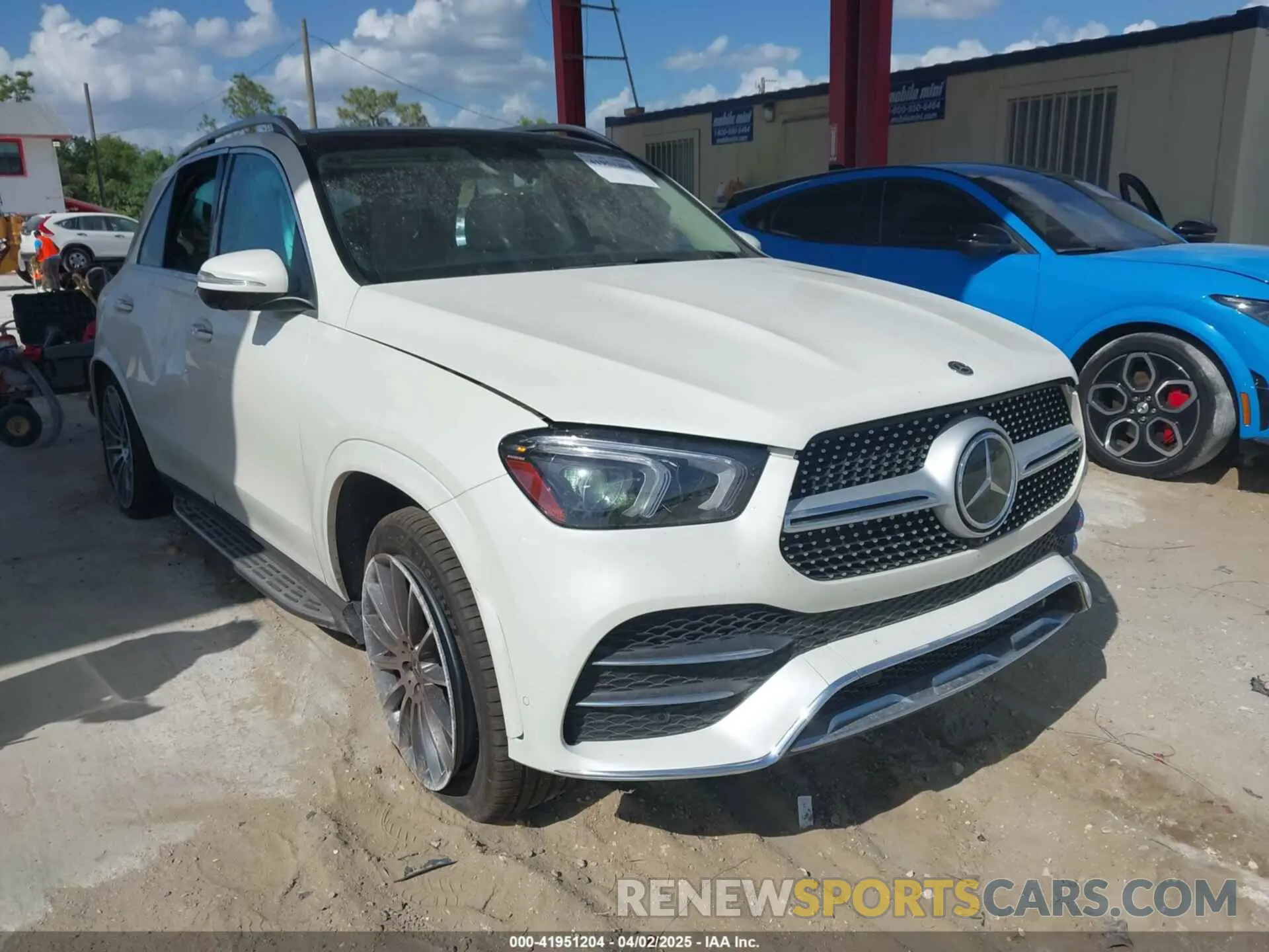 1 Photograph of a damaged car 4JGFB5KB5LA290908 MERCEDES-BENZ GLE 450 2020