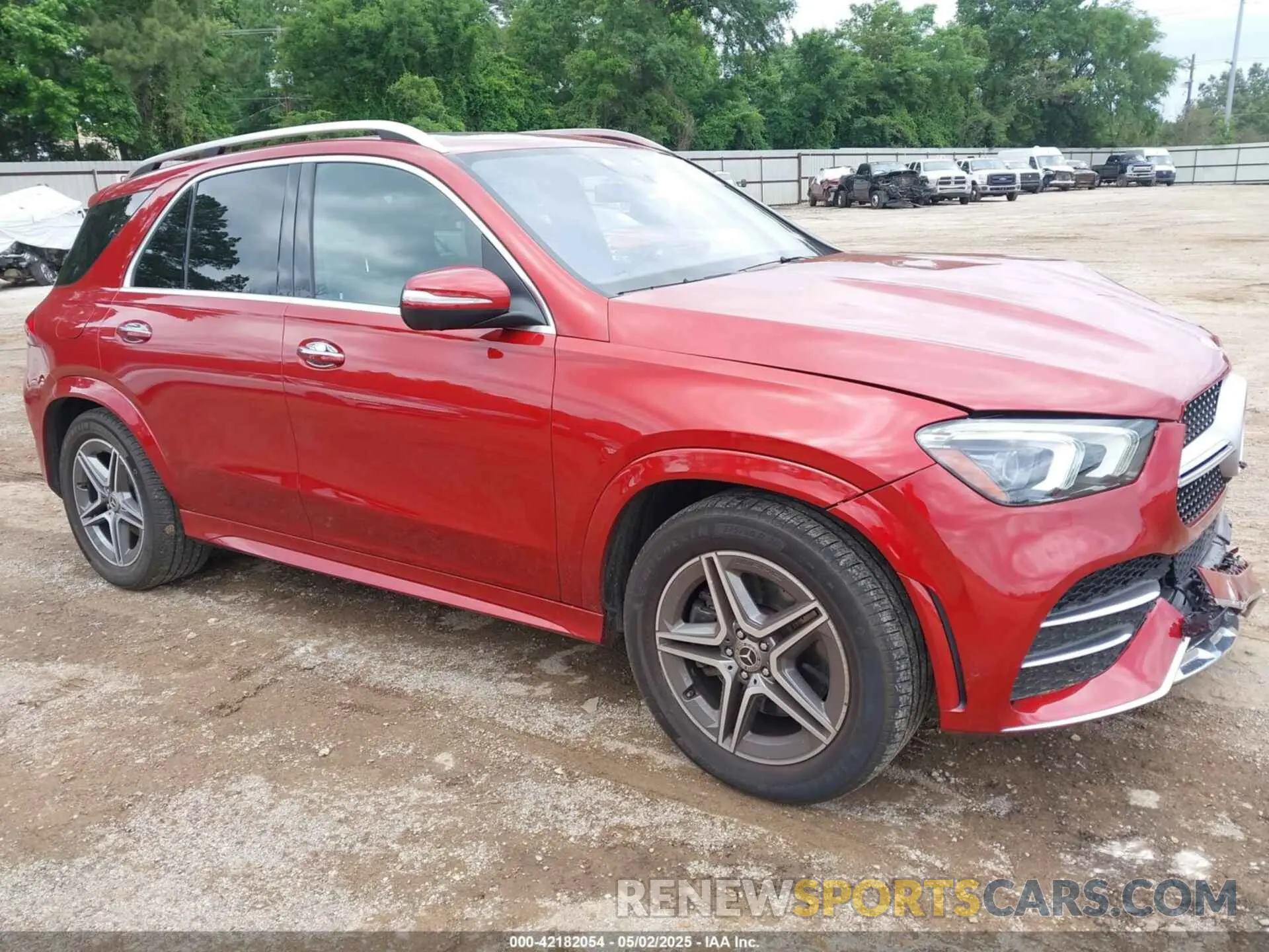 1 Photograph of a damaged car 4JGFB5KB8LA219234 MERCEDES-BENZ GLE 450 2020