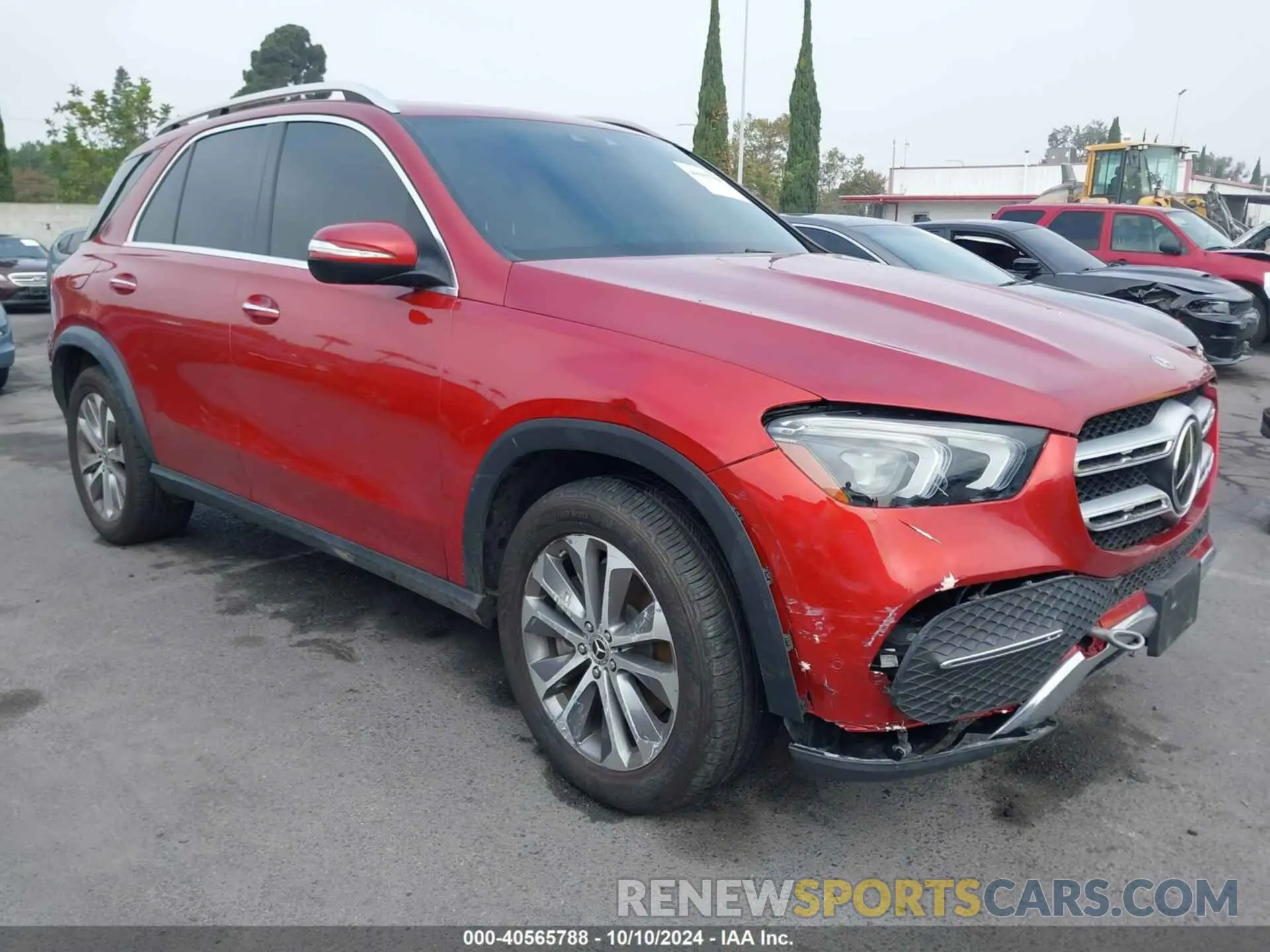 1 Photograph of a damaged car 4JGFB5KB9LA068601 MERCEDES-BENZ GLE 450 2020