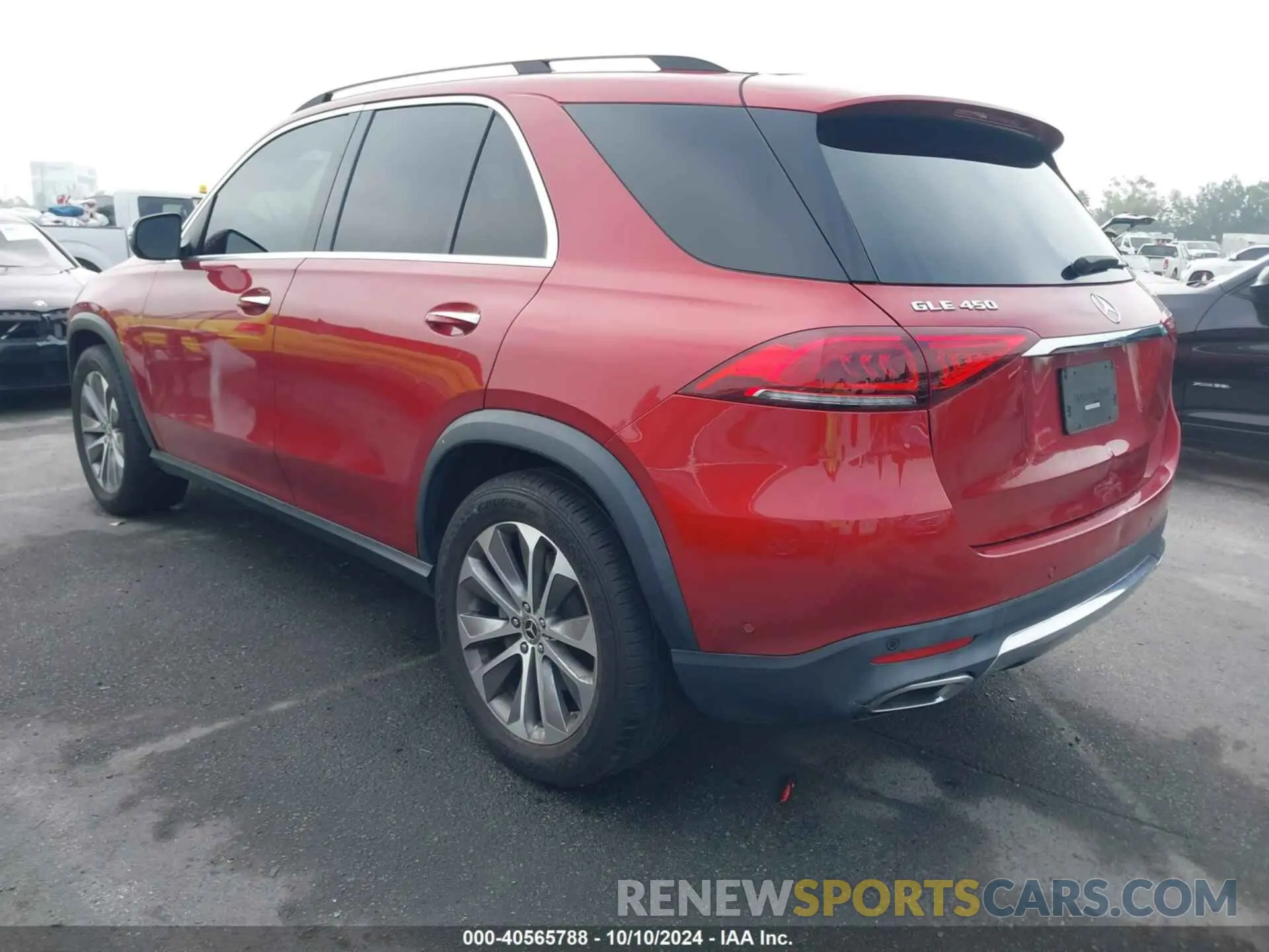 3 Photograph of a damaged car 4JGFB5KB9LA068601 MERCEDES-BENZ GLE 450 2020