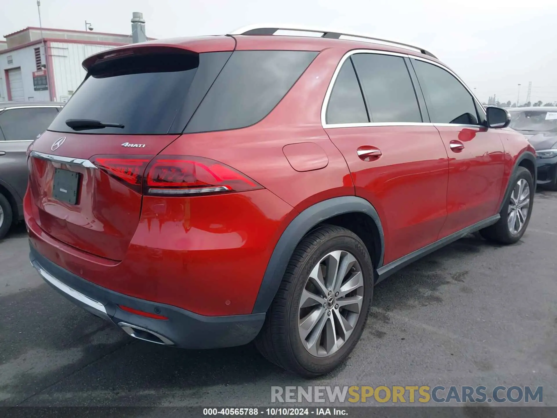 4 Photograph of a damaged car 4JGFB5KB9LA068601 MERCEDES-BENZ GLE 450 2020