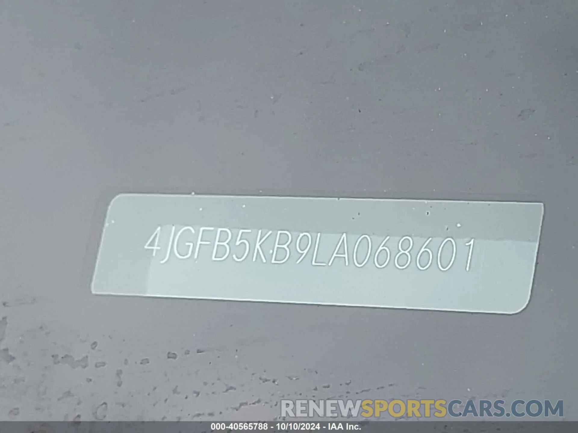9 Photograph of a damaged car 4JGFB5KB9LA068601 MERCEDES-BENZ GLE 450 2020