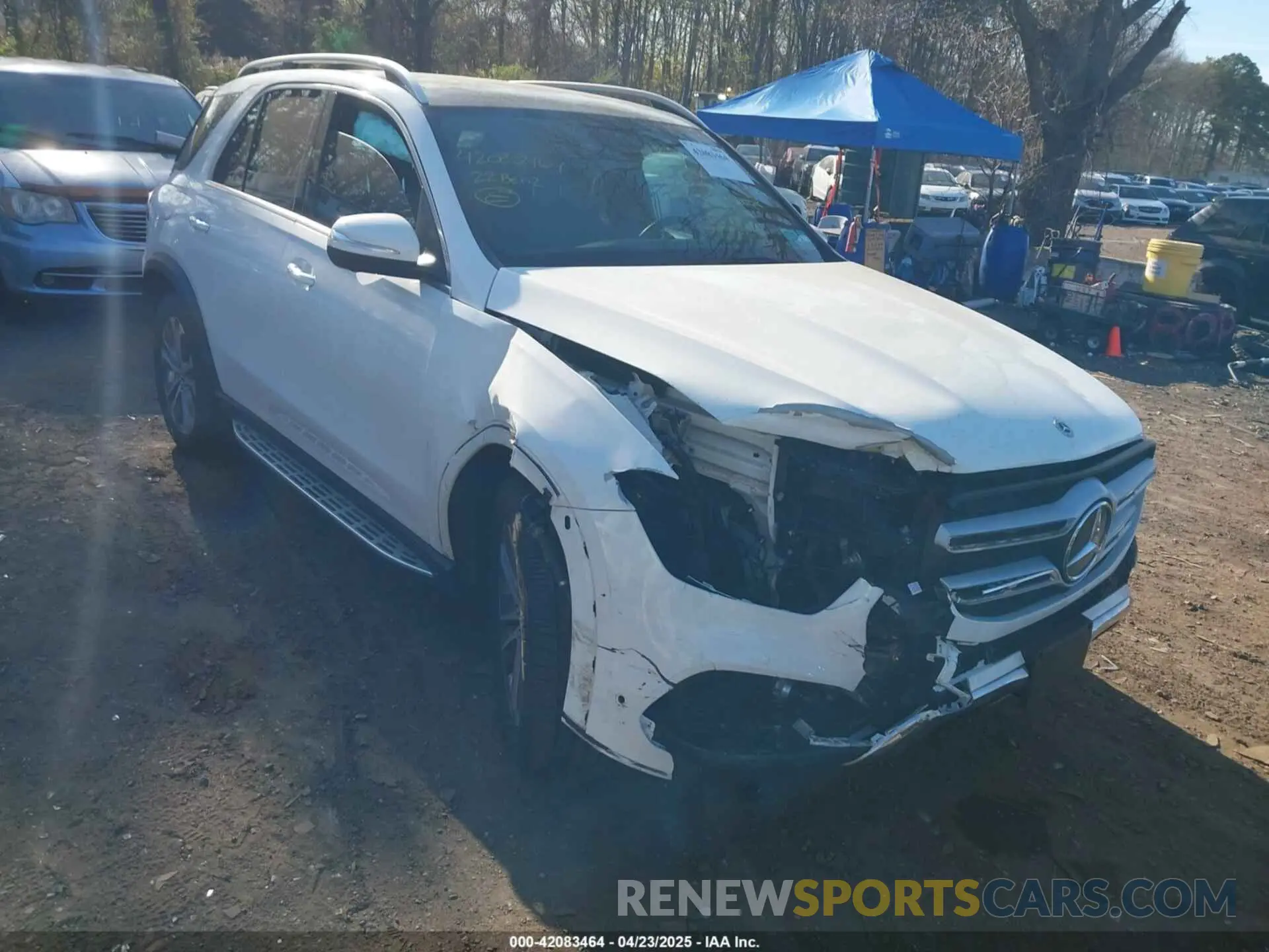 6 Photograph of a damaged car 4JGFB5KB6NA696716 MERCEDES-BENZ GLE 450 2022
