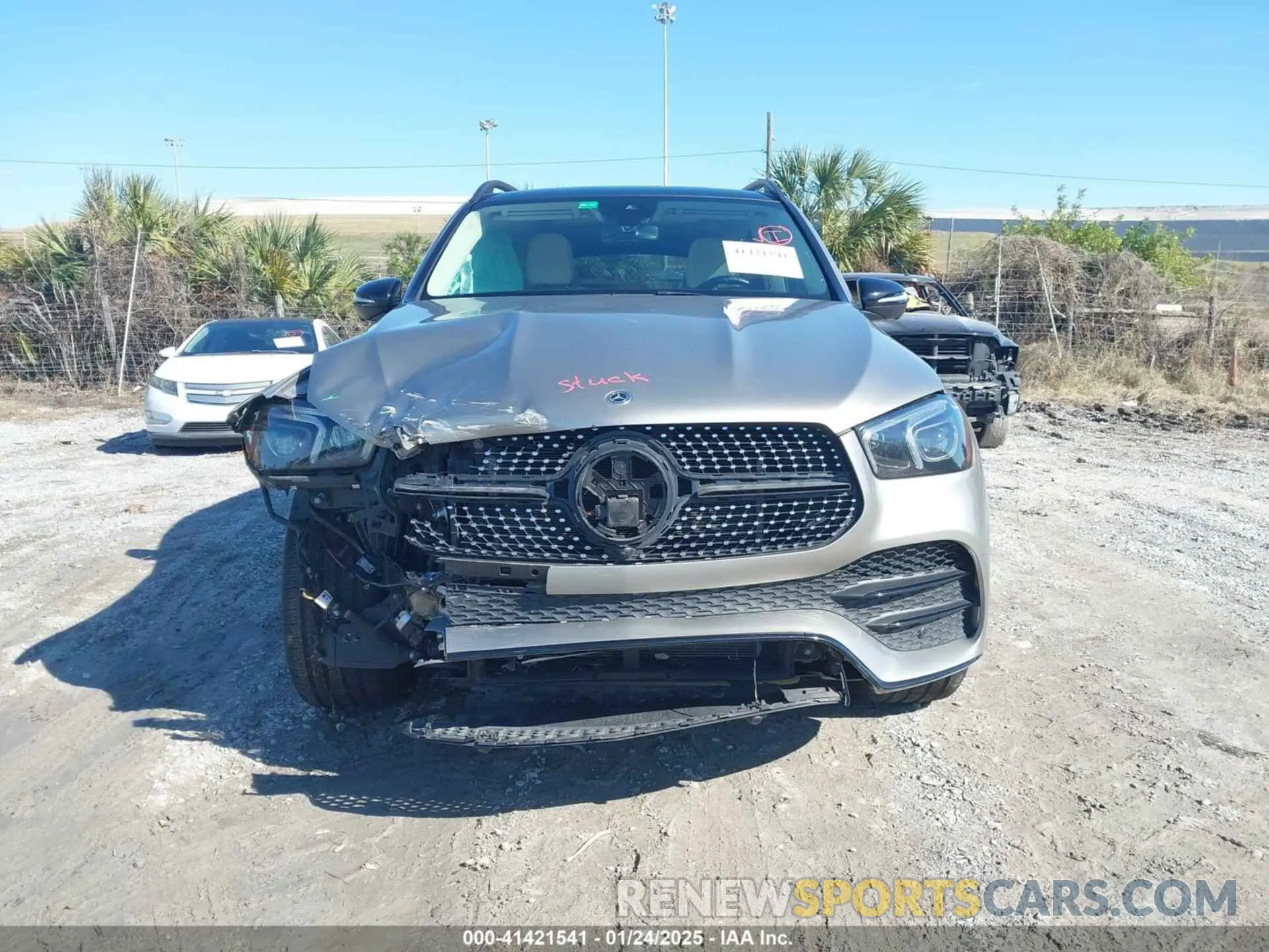 12 Photograph of a damaged car 4JGFB5KB6NA697011 MERCEDES-BENZ GLE 450 2022