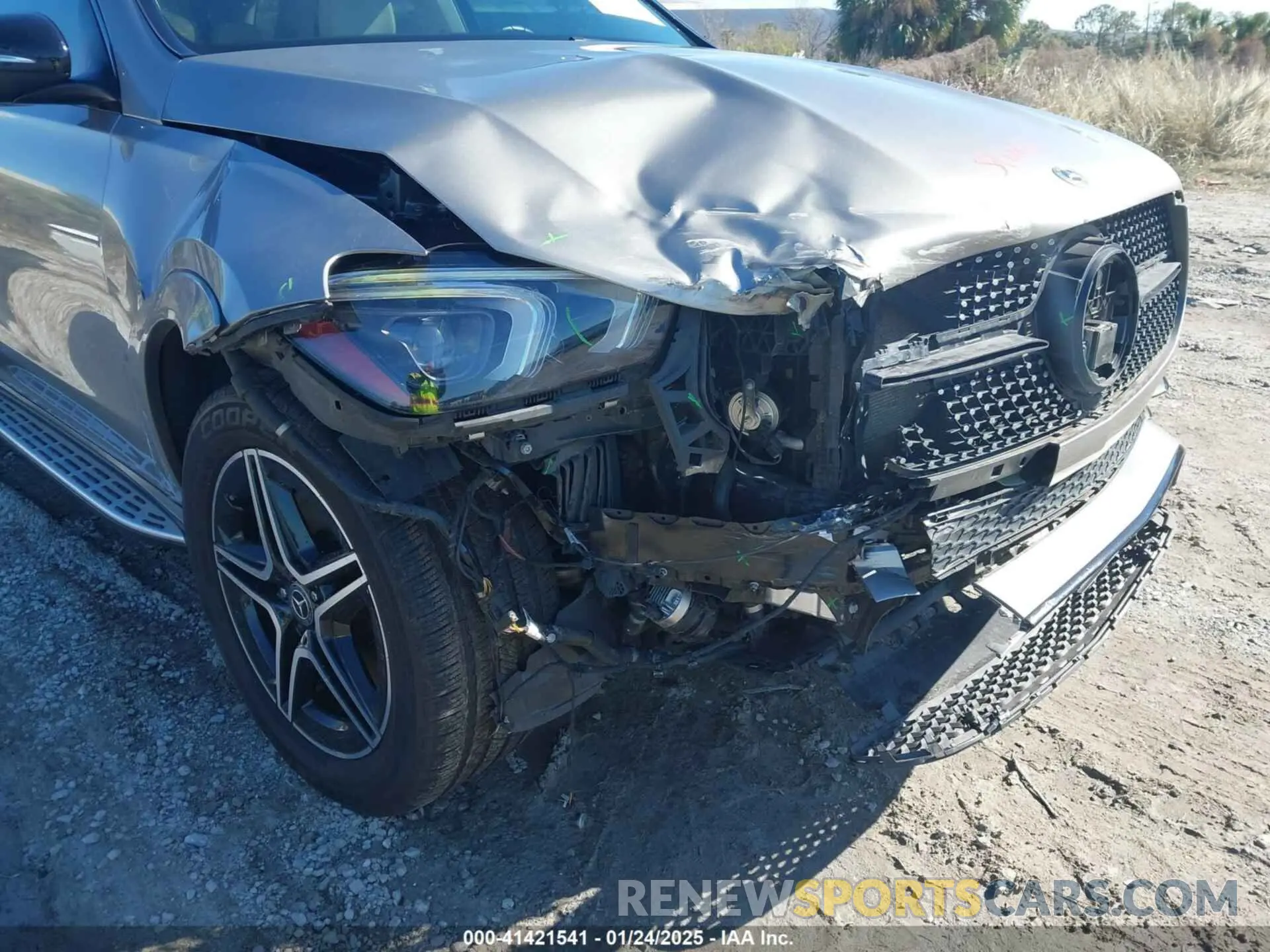6 Photograph of a damaged car 4JGFB5KB6NA697011 MERCEDES-BENZ GLE 450 2022