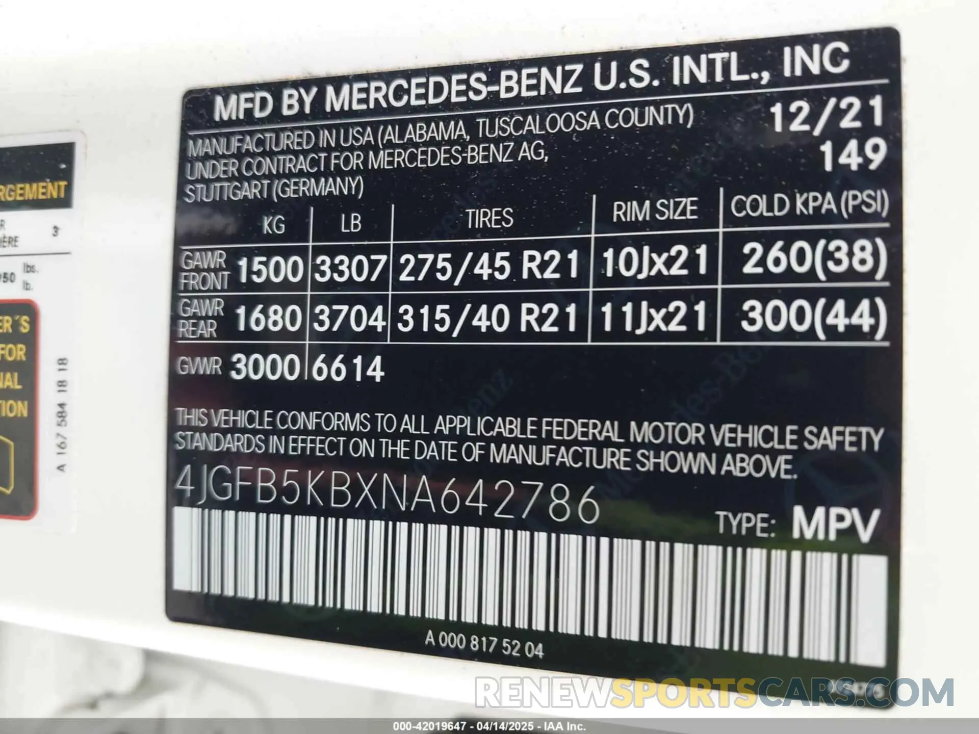 9 Photograph of a damaged car 4JGFB5KBXNA642786 MERCEDES-BENZ GLE 450 2022