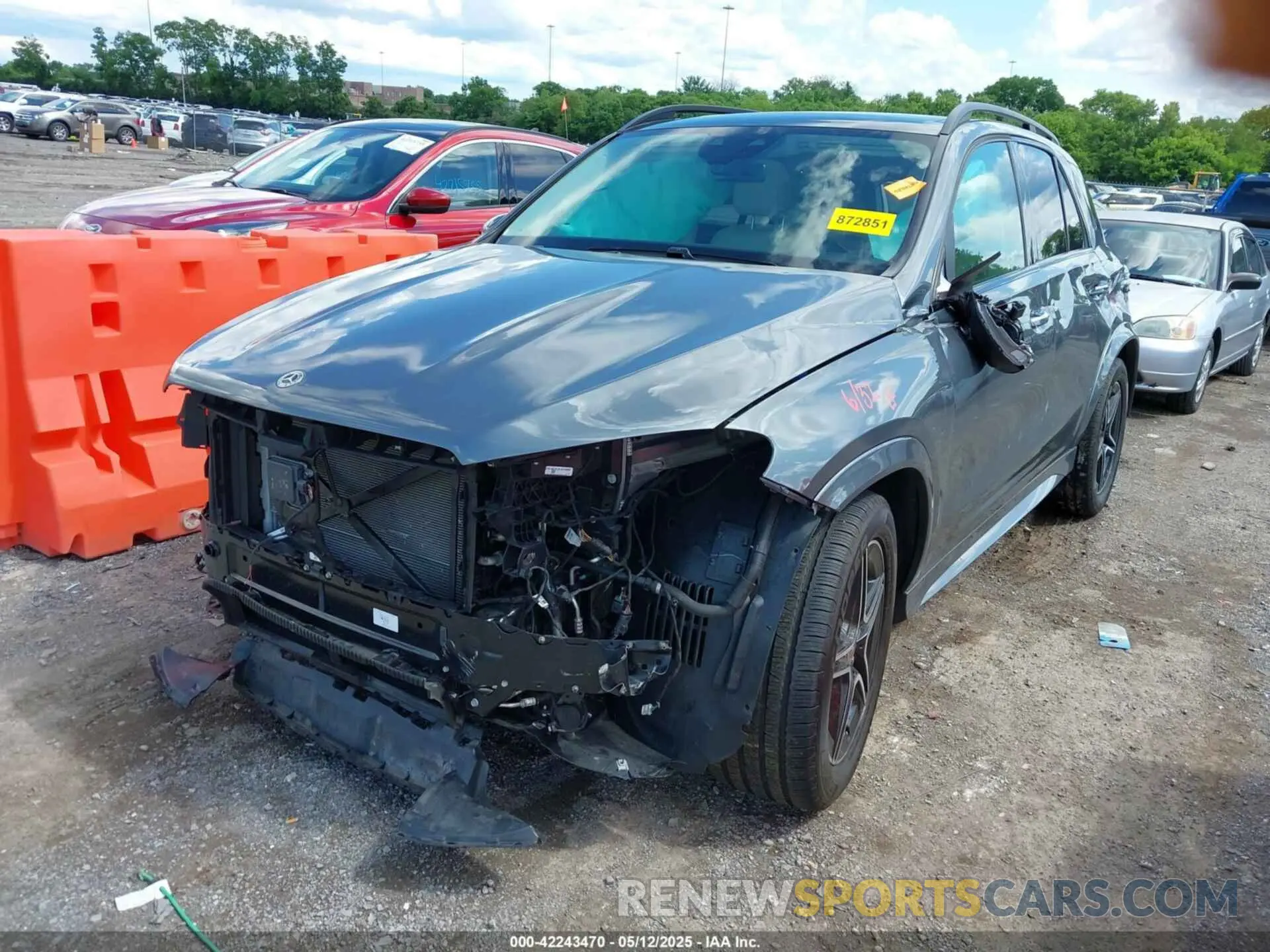 2 Photograph of a damaged car 4JGFB5KB3RB125829 MERCEDES-BENZ GLE 450 2024