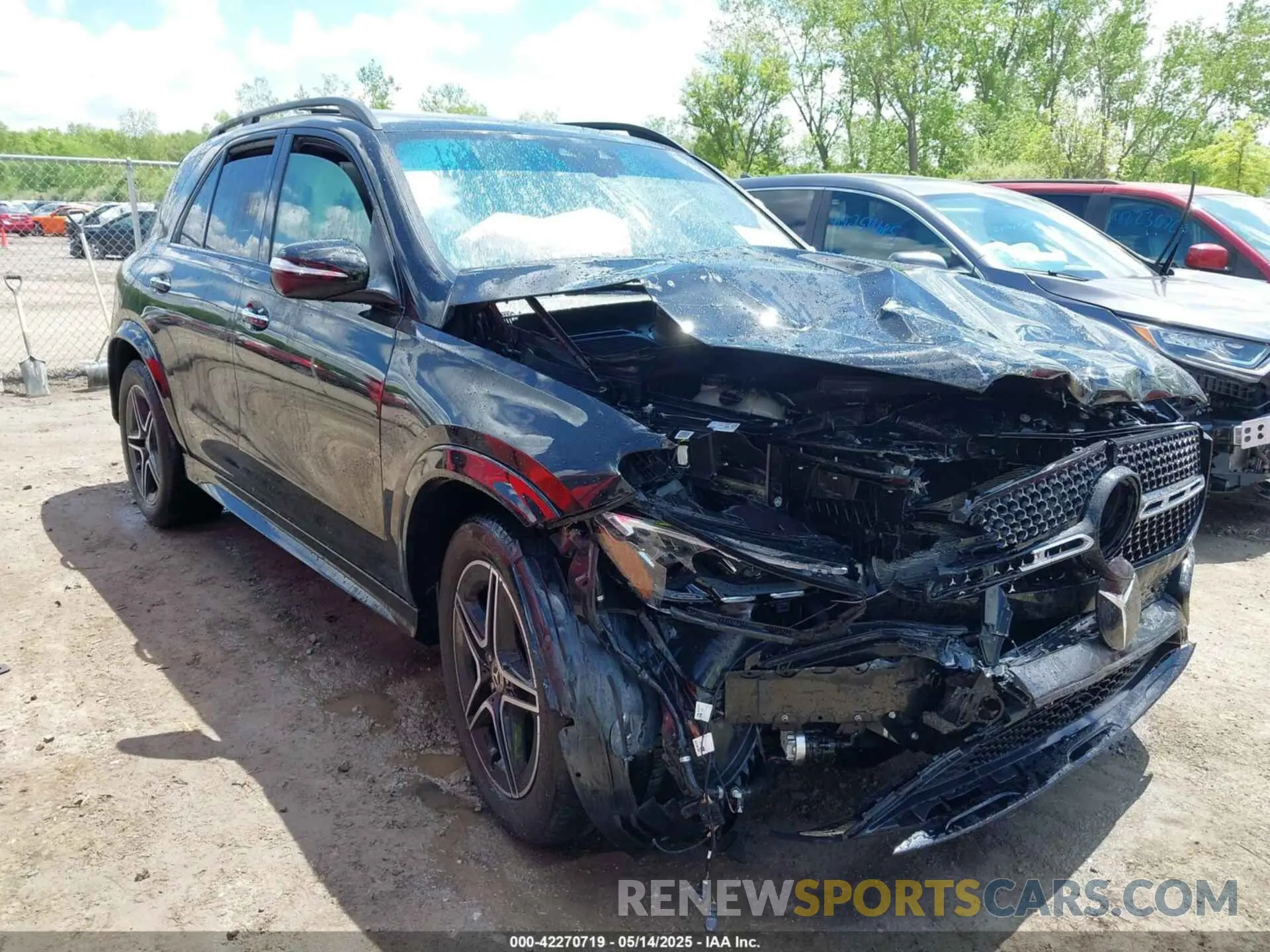 1 Photograph of a damaged car 4JGFB5KBXRB177362 MERCEDES-BENZ GLE 450 2024