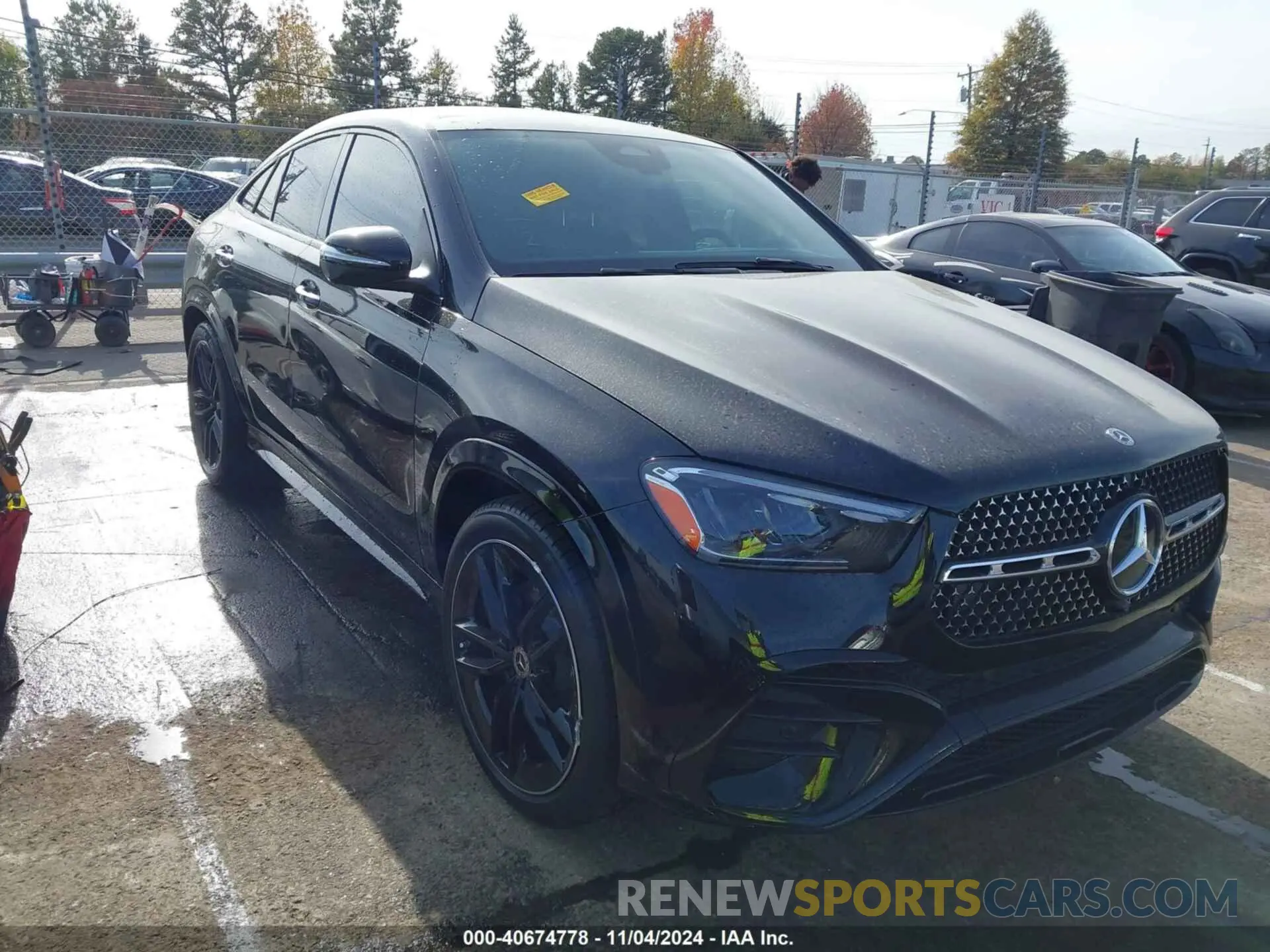 1 Photograph of a damaged car 4JGFD5KB4SB296394 MERCEDES-BENZ GLE 450 COUPE 2025