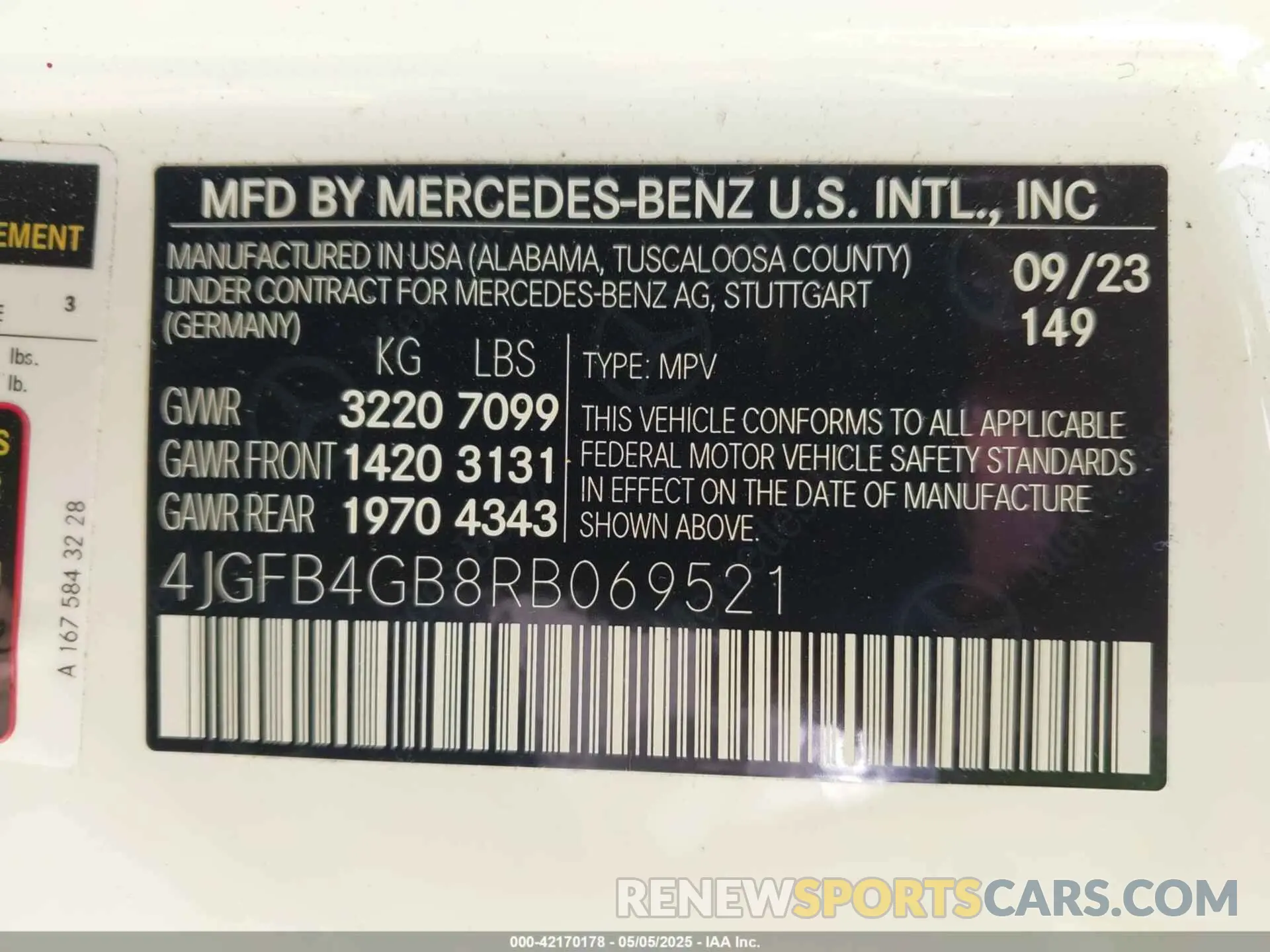 9 Photograph of a damaged car 4JGFB4GB8RB069521 MERCEDES-BENZ GLE 450 PLUG-IN HYBRID 2024