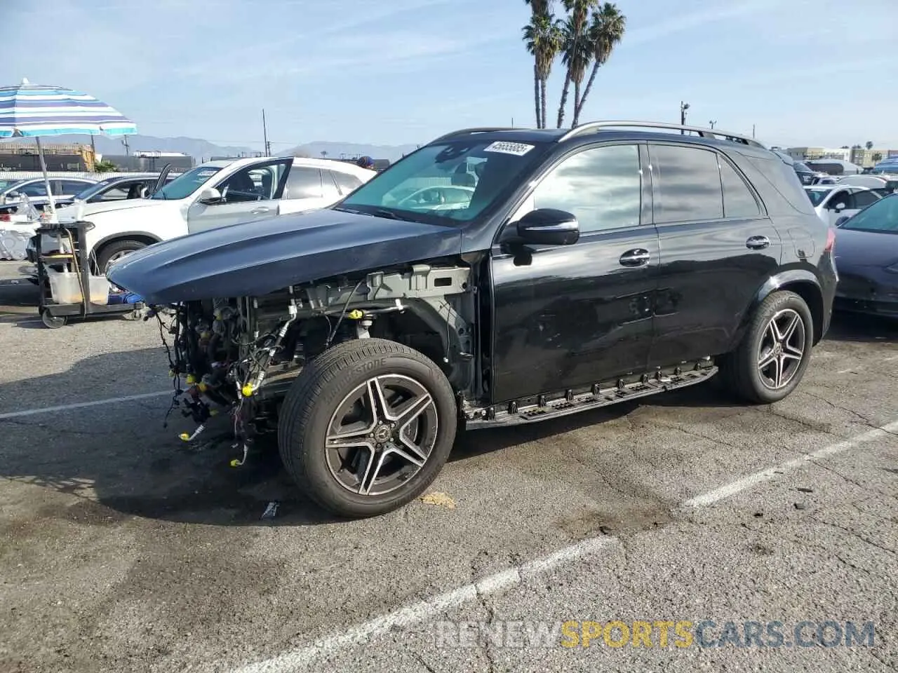 1 Photograph of a damaged car 4JGFB4GB1RB241405 MERCEDES-BENZ GLE 450E 4 2024