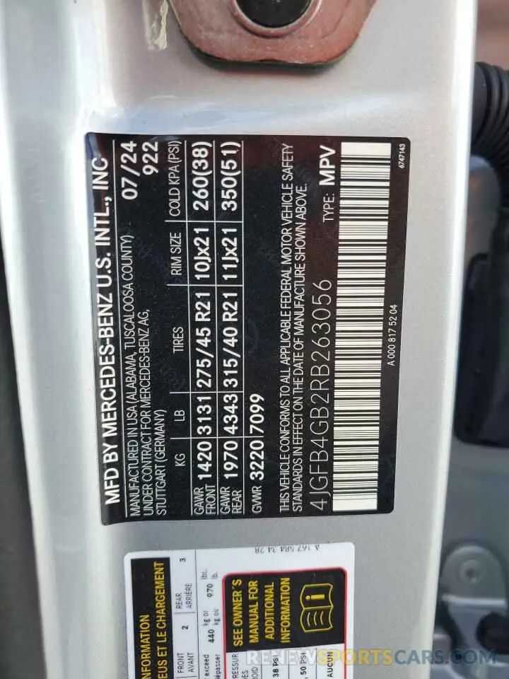 14 Photograph of a damaged car 4JGFB4GB2RB263056 MERCEDES-BENZ GLE 450E 4 2024