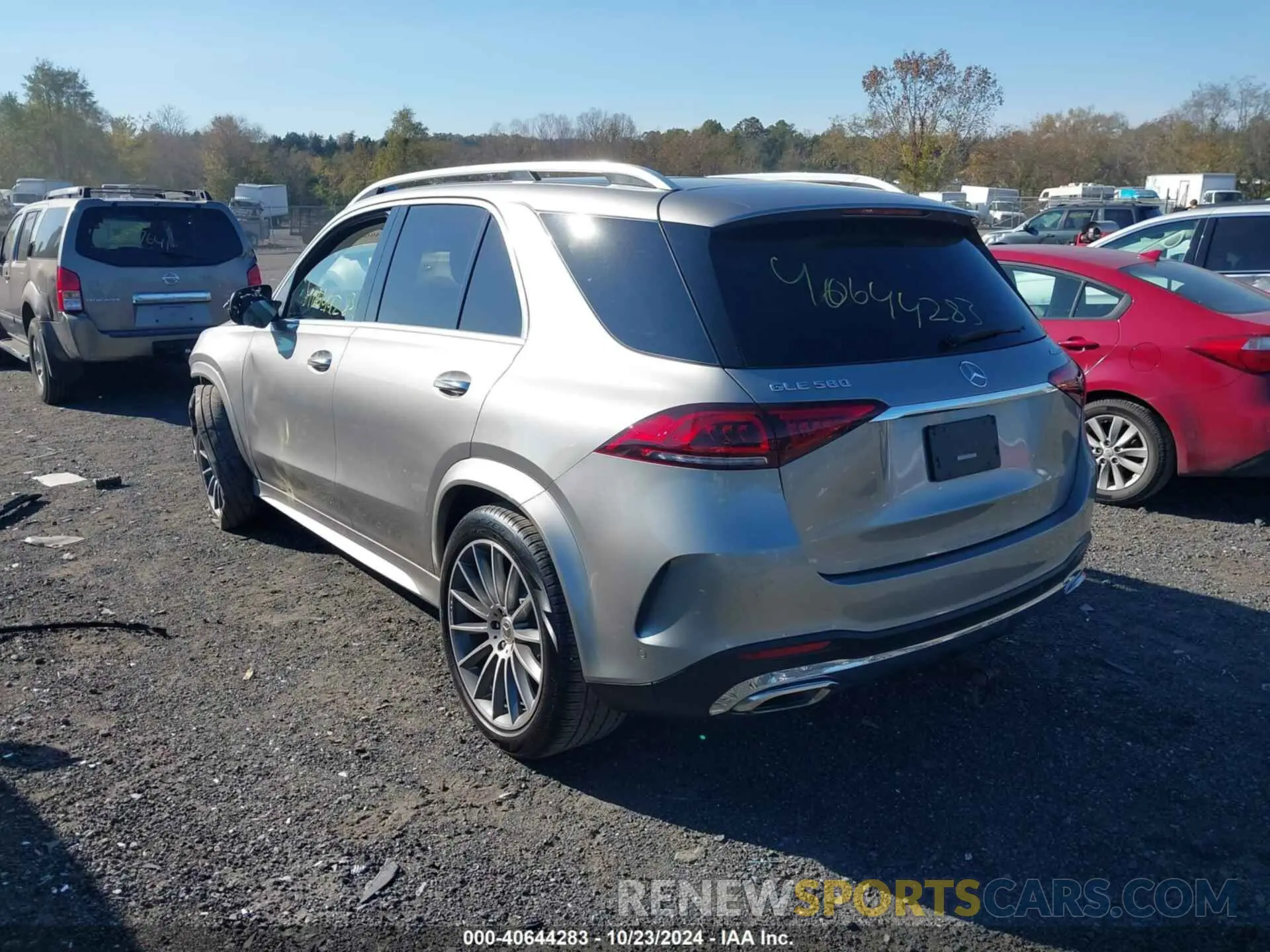 3 Photograph of a damaged car 4JGFB8GB5LA269132 MERCEDES-BENZ GLE 580 2020