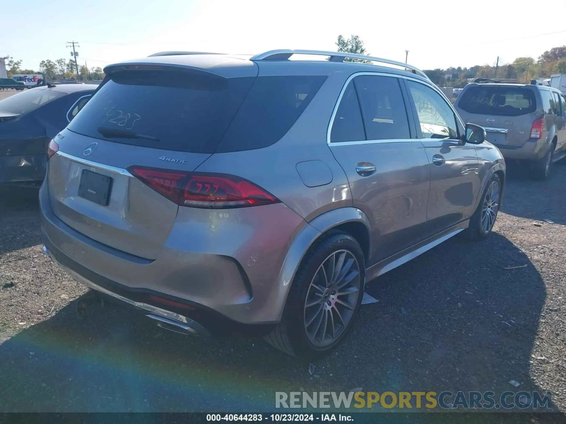 4 Photograph of a damaged car 4JGFB8GB5LA269132 MERCEDES-BENZ GLE 580 2020