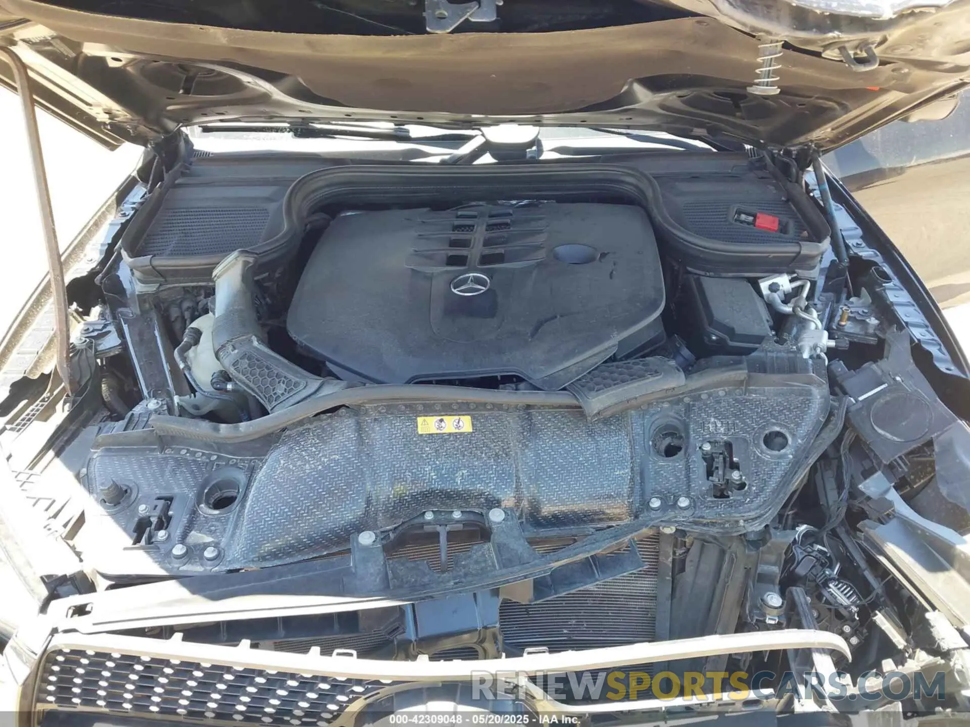 10 Photograph of a damaged car 4JGFB8GB8NA789179 MERCEDES-BENZ GLE 580 2022