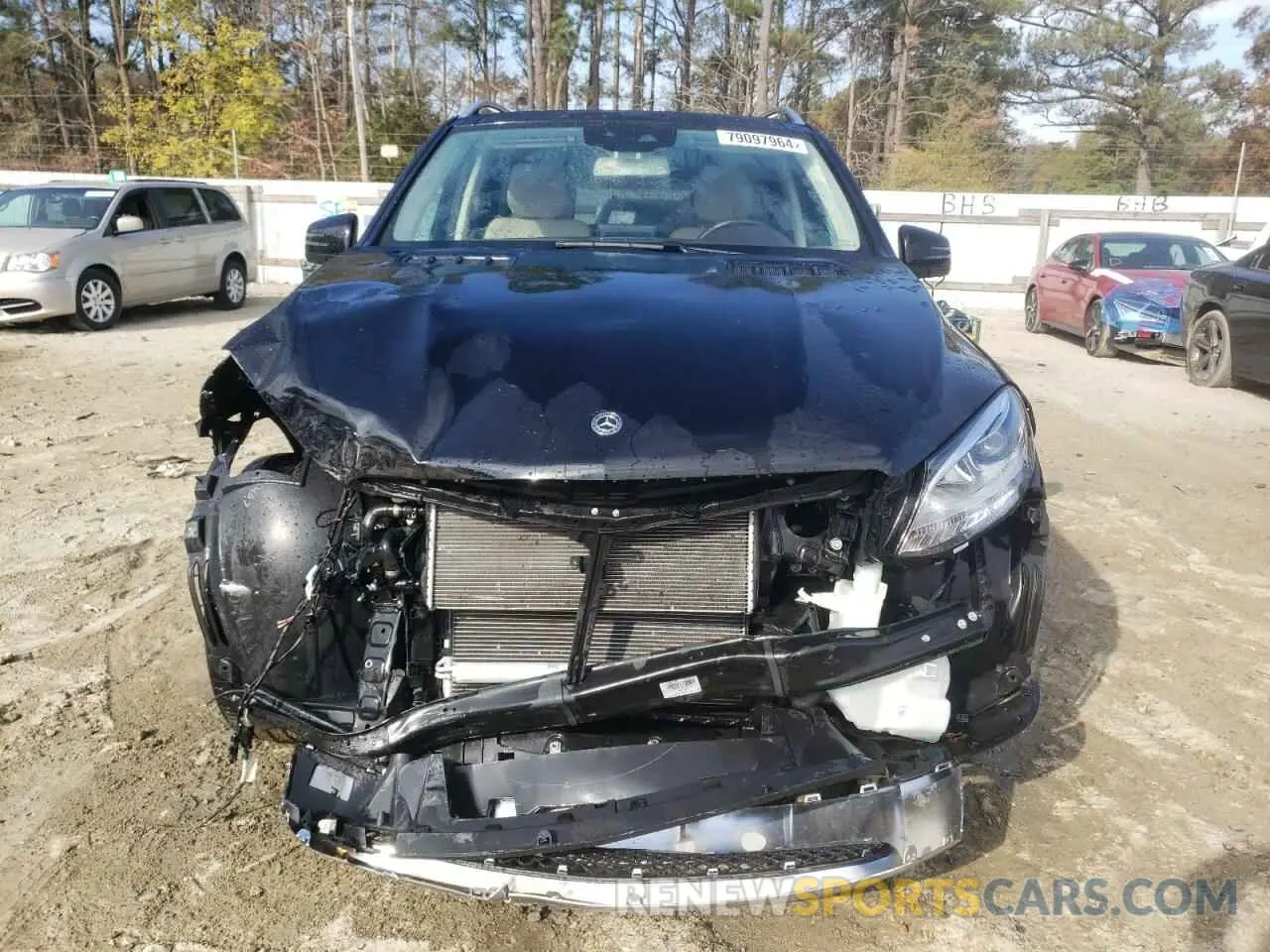 5 Photograph of a damaged car 4JGDA5GB1KB206580 MERCEDES-BENZ GLE-CLASS 2019