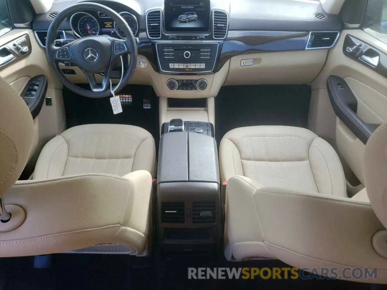 8 Photograph of a damaged car 4JGDA5GB1KB206580 MERCEDES-BENZ GLE-CLASS 2019