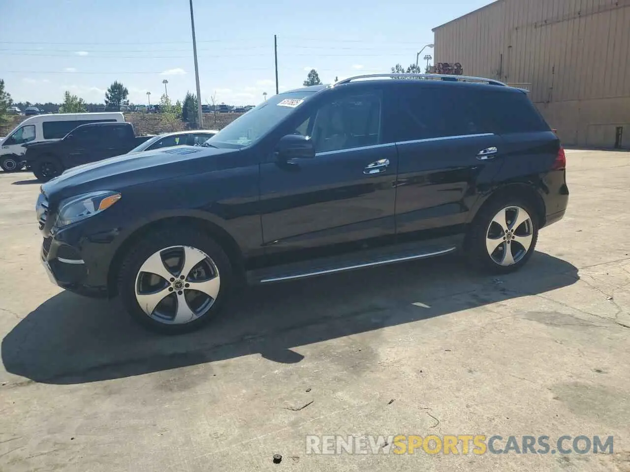 1 Photograph of a damaged car 4JGDA5GB2KB208760 MERCEDES-BENZ GLE-CLASS 2019