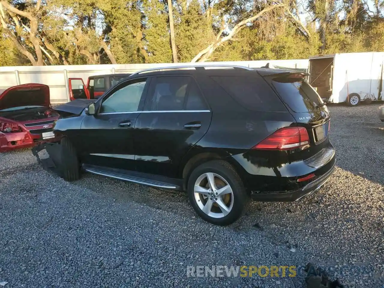 2 Photograph of a damaged car 4JGDA5GB9KB211509 MERCEDES-BENZ GLE-CLASS 2019