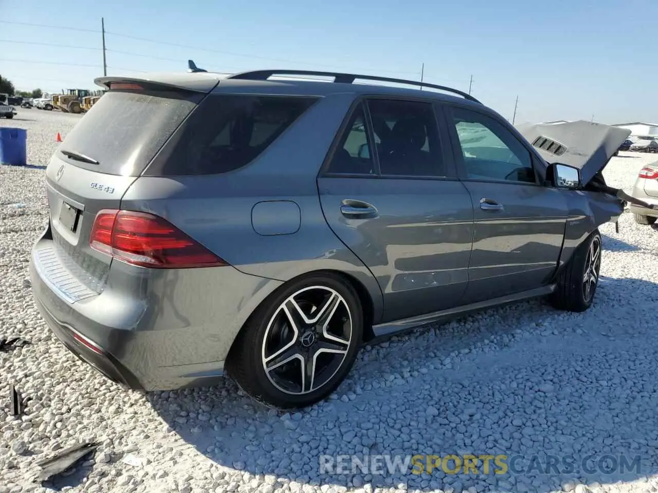 3 Photograph of a damaged car 4JGDA6EB3KB212518 MERCEDES-BENZ GLE-CLASS 2019