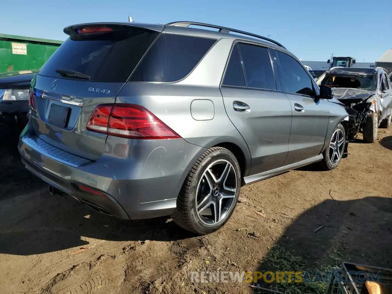 3 Photograph of a damaged car 4JGDA6EB4KB187869 MERCEDES-BENZ GLE-CLASS 2019
