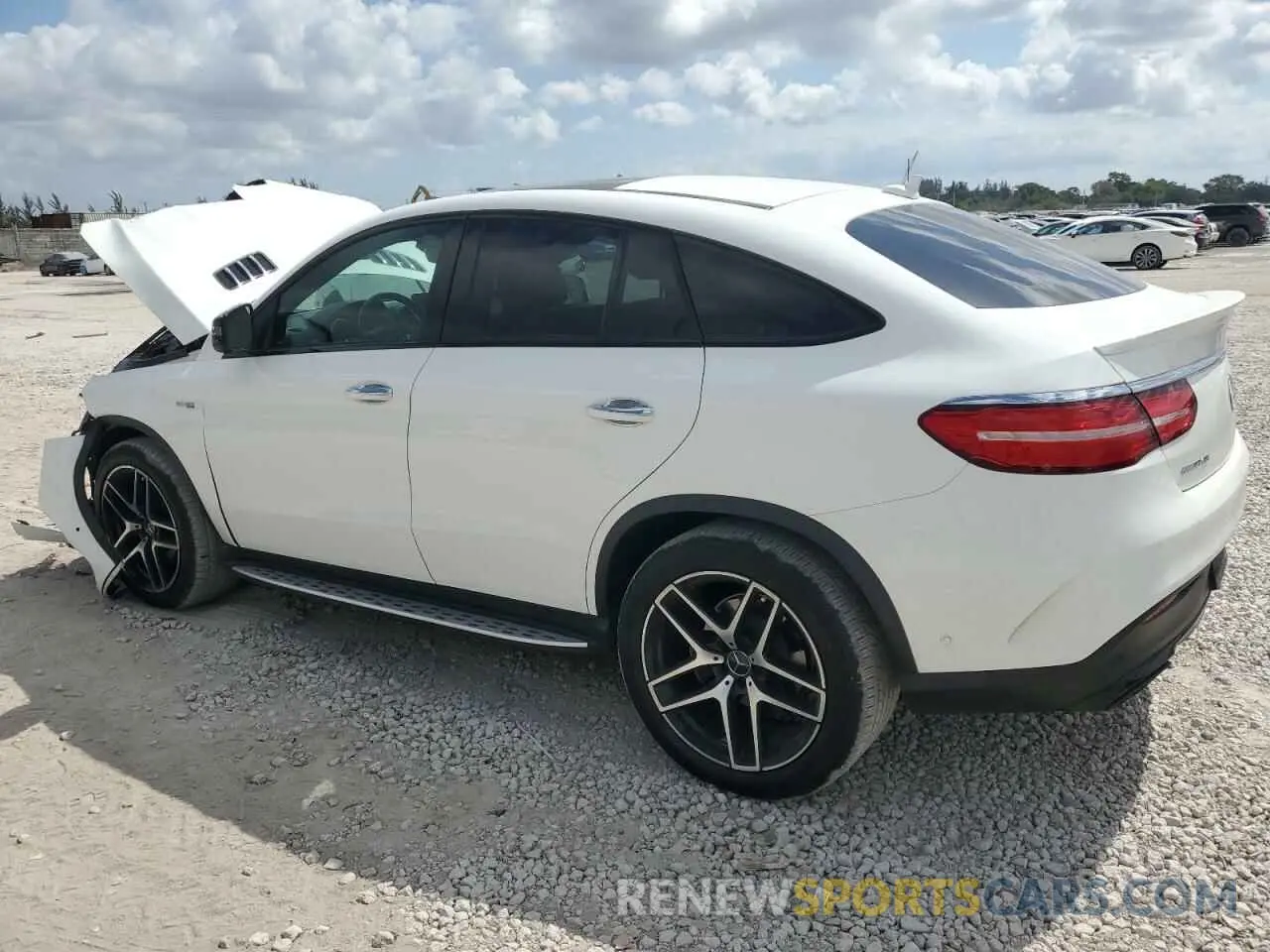 2 Photograph of a damaged car 4JGED6EB0KA154997 MERCEDES-BENZ GLE-CLASS 2019