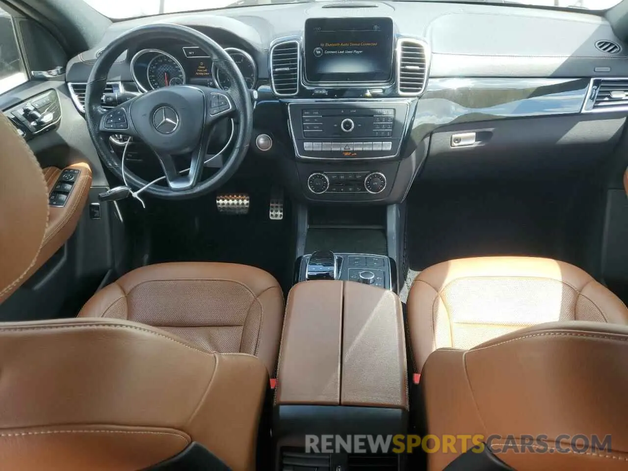 8 Photograph of a damaged car 4JGED6EB0KA154997 MERCEDES-BENZ GLE-CLASS 2019