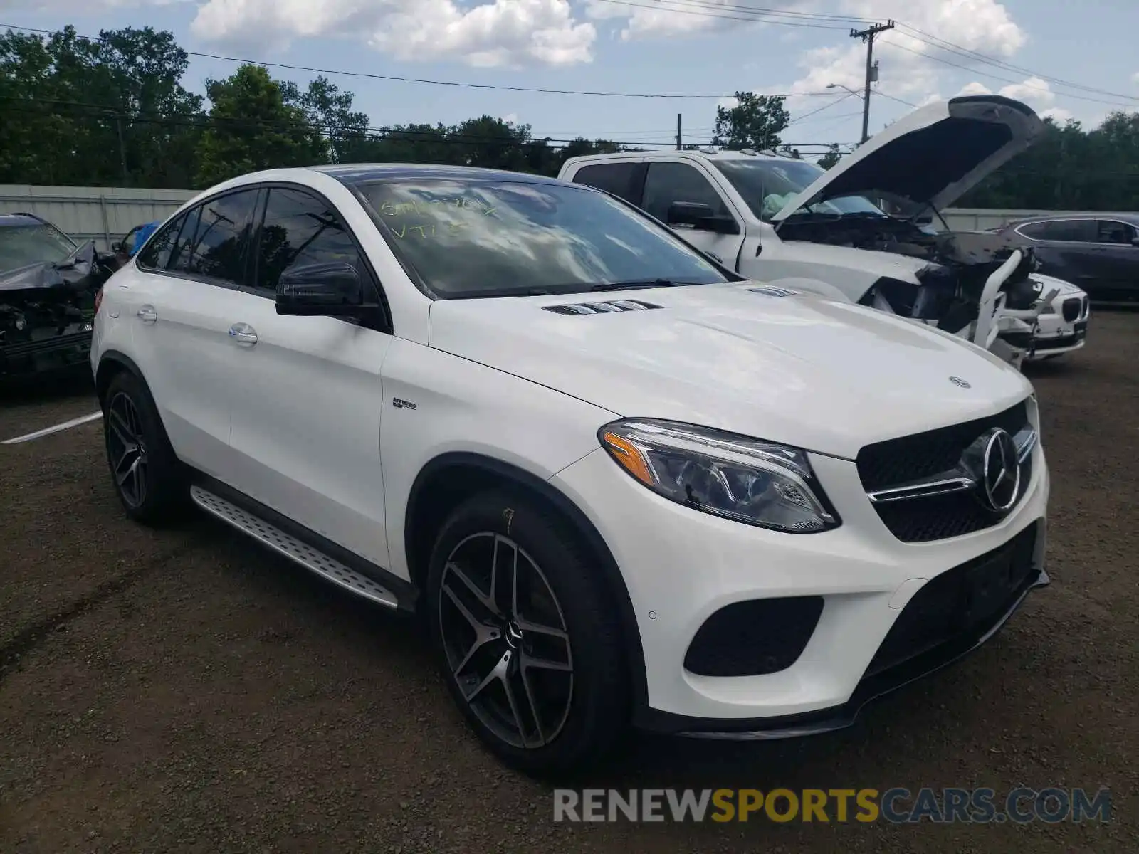 1 Photograph of a damaged car 4JGED6EB1KA138811 MERCEDES-BENZ GLE-CLASS 2019