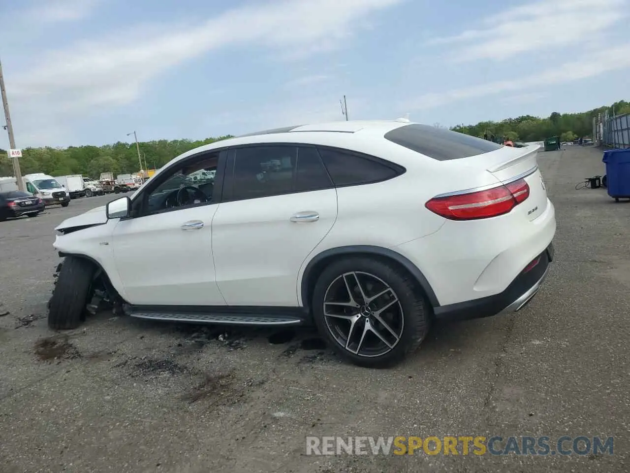 2 Photograph of a damaged car 4JGED6EB3KA126434 MERCEDES-BENZ GLE-CLASS 2019