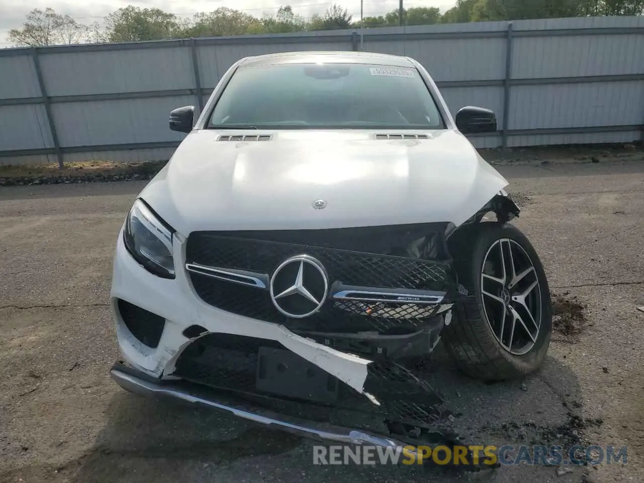5 Photograph of a damaged car 4JGED6EB3KA126434 MERCEDES-BENZ GLE-CLASS 2019