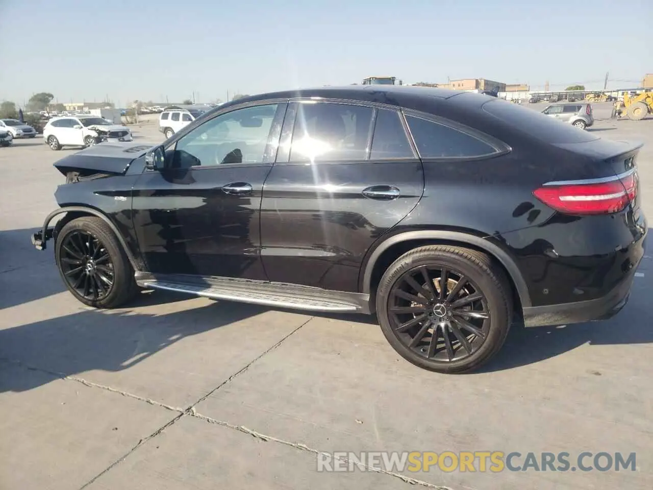 2 Photograph of a damaged car 4JGED6EB3KA155979 MERCEDES-BENZ GLE-CLASS 2019