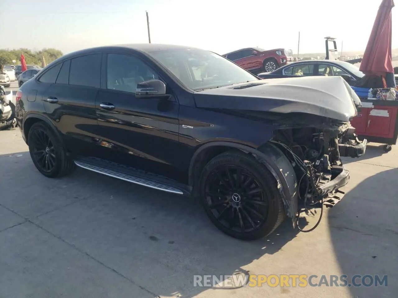 4 Photograph of a damaged car 4JGED6EB3KA155979 MERCEDES-BENZ GLE-CLASS 2019