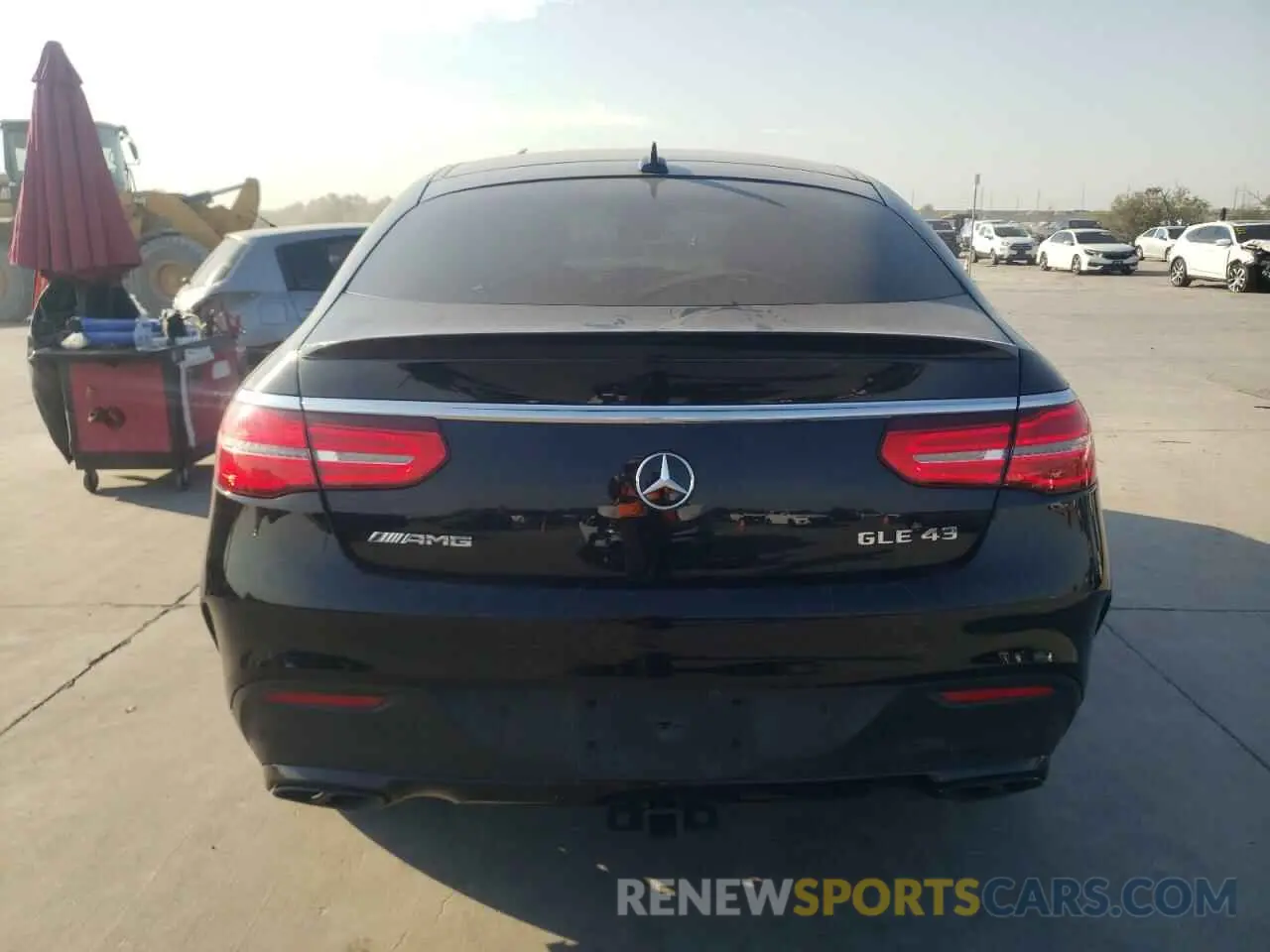 6 Photograph of a damaged car 4JGED6EB3KA155979 MERCEDES-BENZ GLE-CLASS 2019