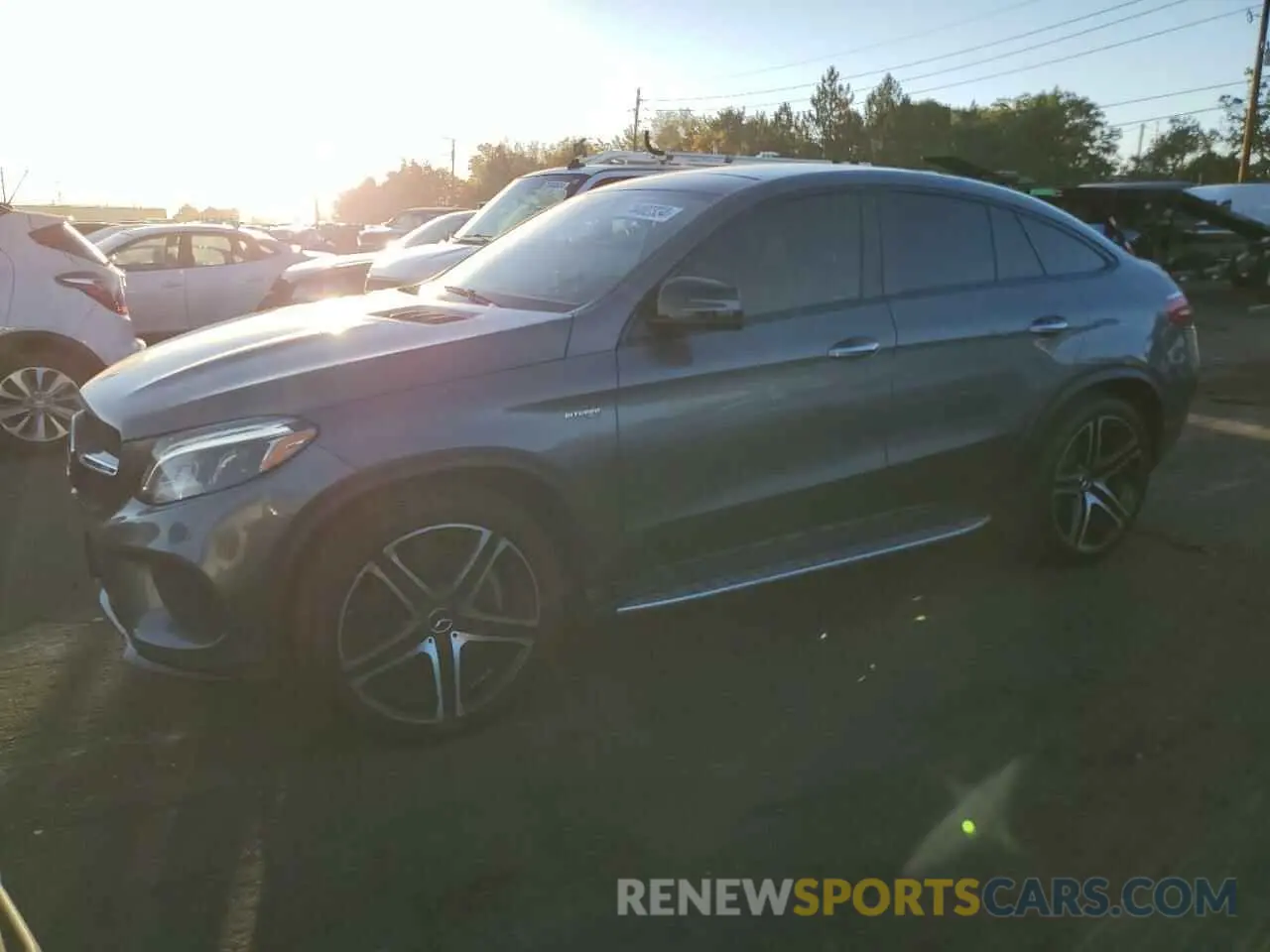 1 Photograph of a damaged car 4JGED6EB4KA140911 MERCEDES-BENZ GLE-CLASS 2019