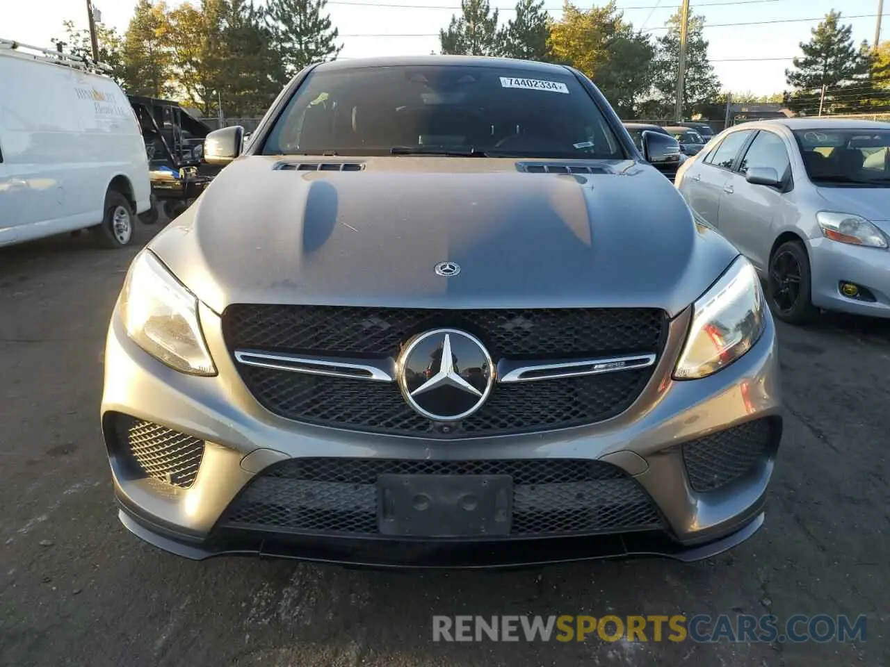 5 Photograph of a damaged car 4JGED6EB4KA140911 MERCEDES-BENZ GLE-CLASS 2019