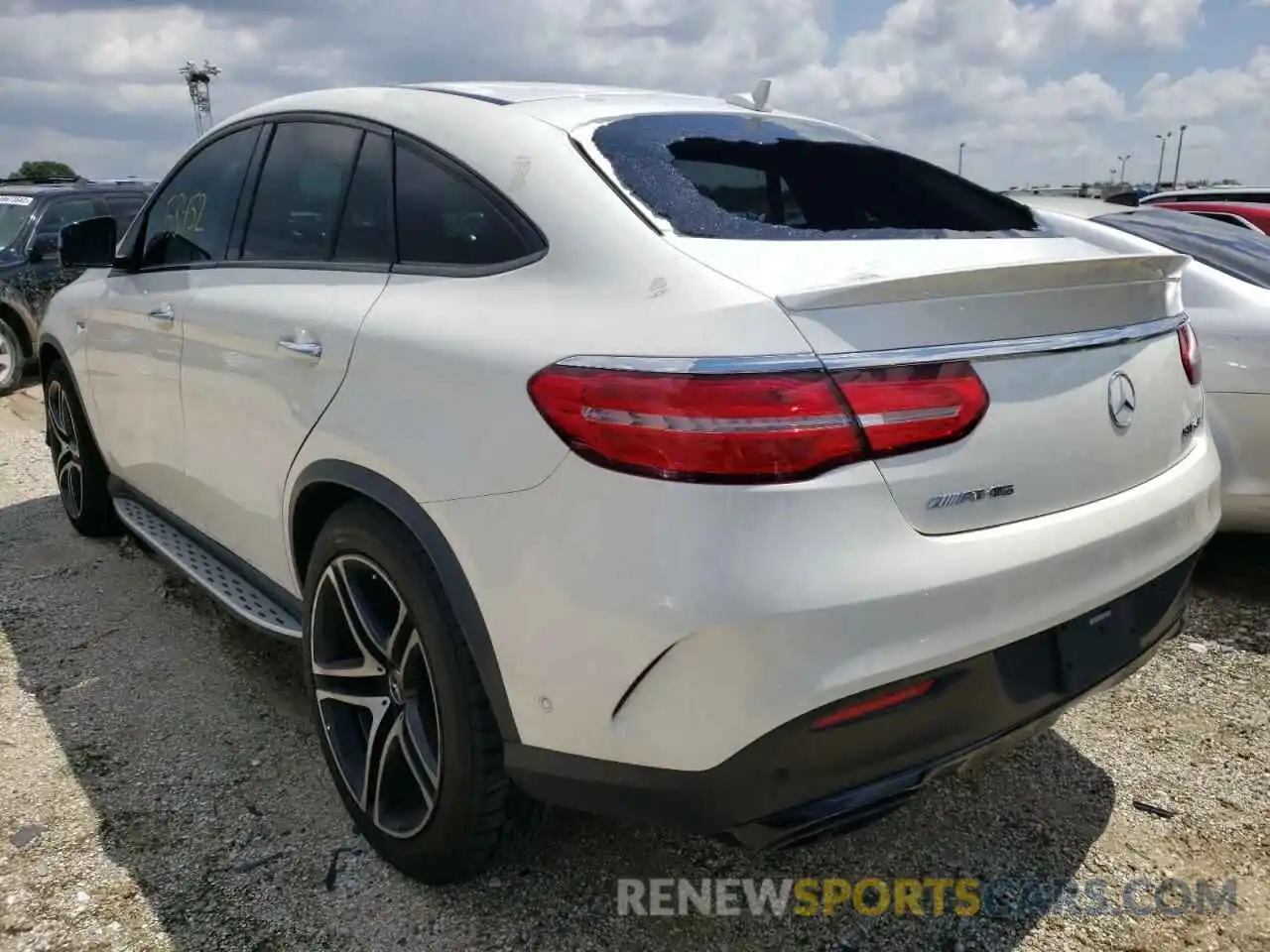 3 Photograph of a damaged car 4JGED6EB4KA155487 MERCEDES-BENZ GLE-CLASS 2019