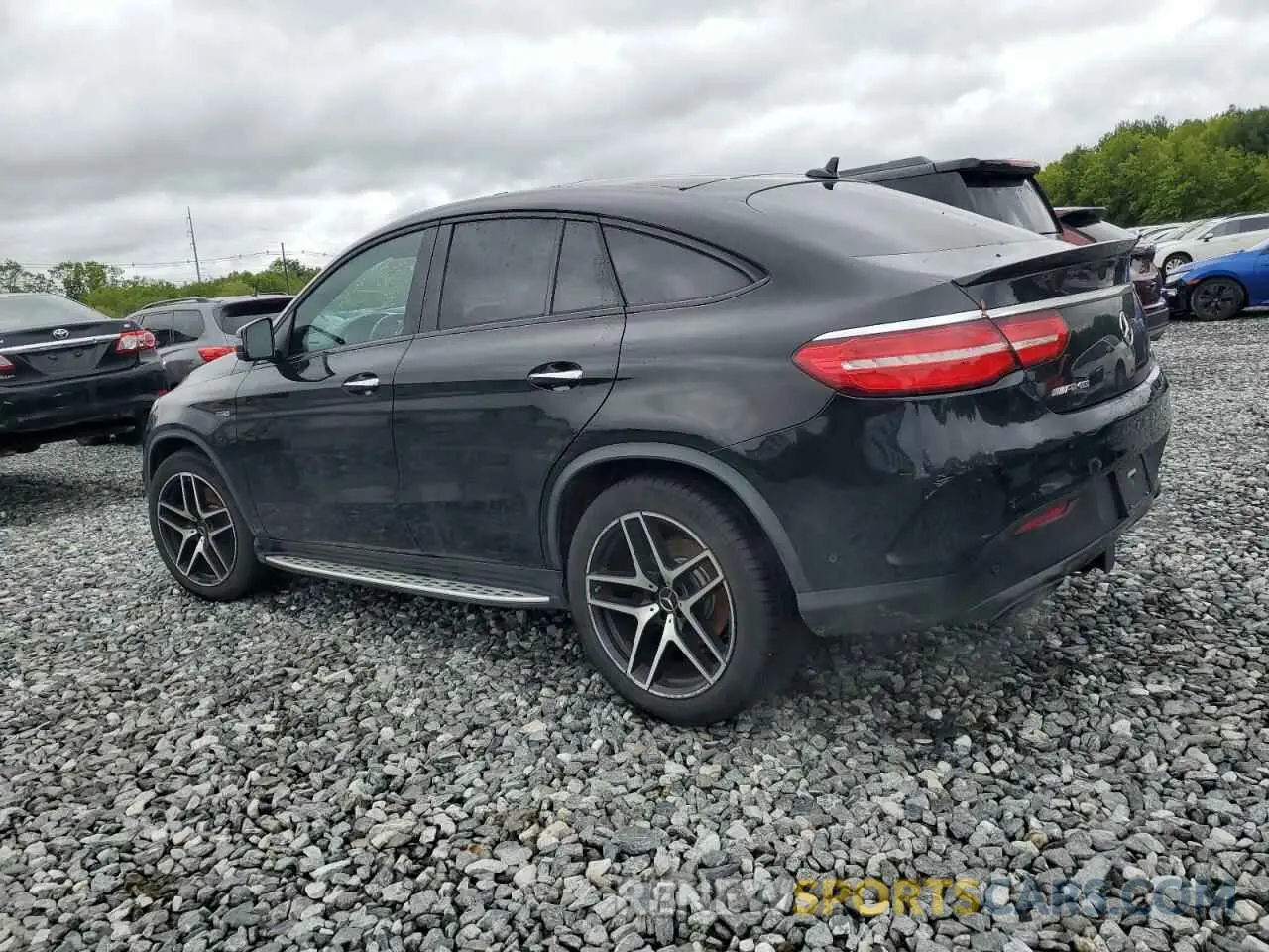 2 Photograph of a damaged car 4JGED6EB5KA137564 MERCEDES-BENZ GLE-CLASS 2019