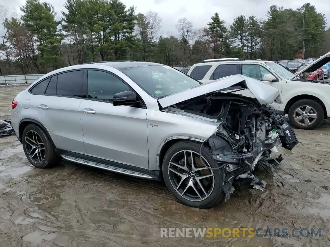 4 Photograph of a damaged car 4JGED6EB5KA152100 MERCEDES-BENZ GLE-CLASS 2019