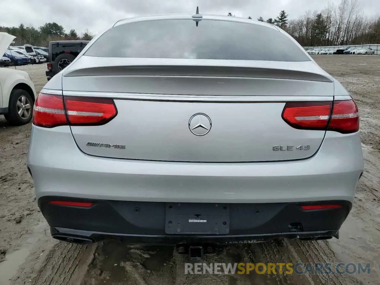6 Photograph of a damaged car 4JGED6EB5KA152100 MERCEDES-BENZ GLE-CLASS 2019