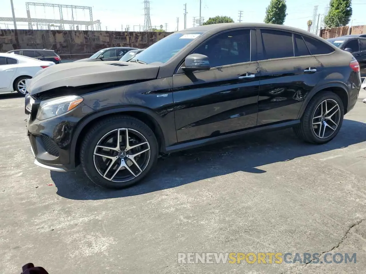 1 Photograph of a damaged car 4JGED6EB5KA154073 MERCEDES-BENZ GLE-CLASS 2019