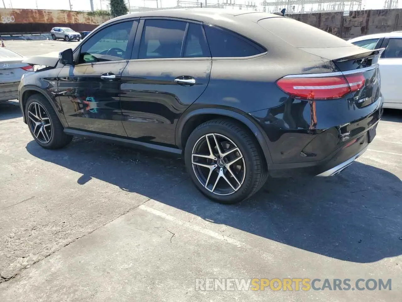 2 Photograph of a damaged car 4JGED6EB5KA154073 MERCEDES-BENZ GLE-CLASS 2019